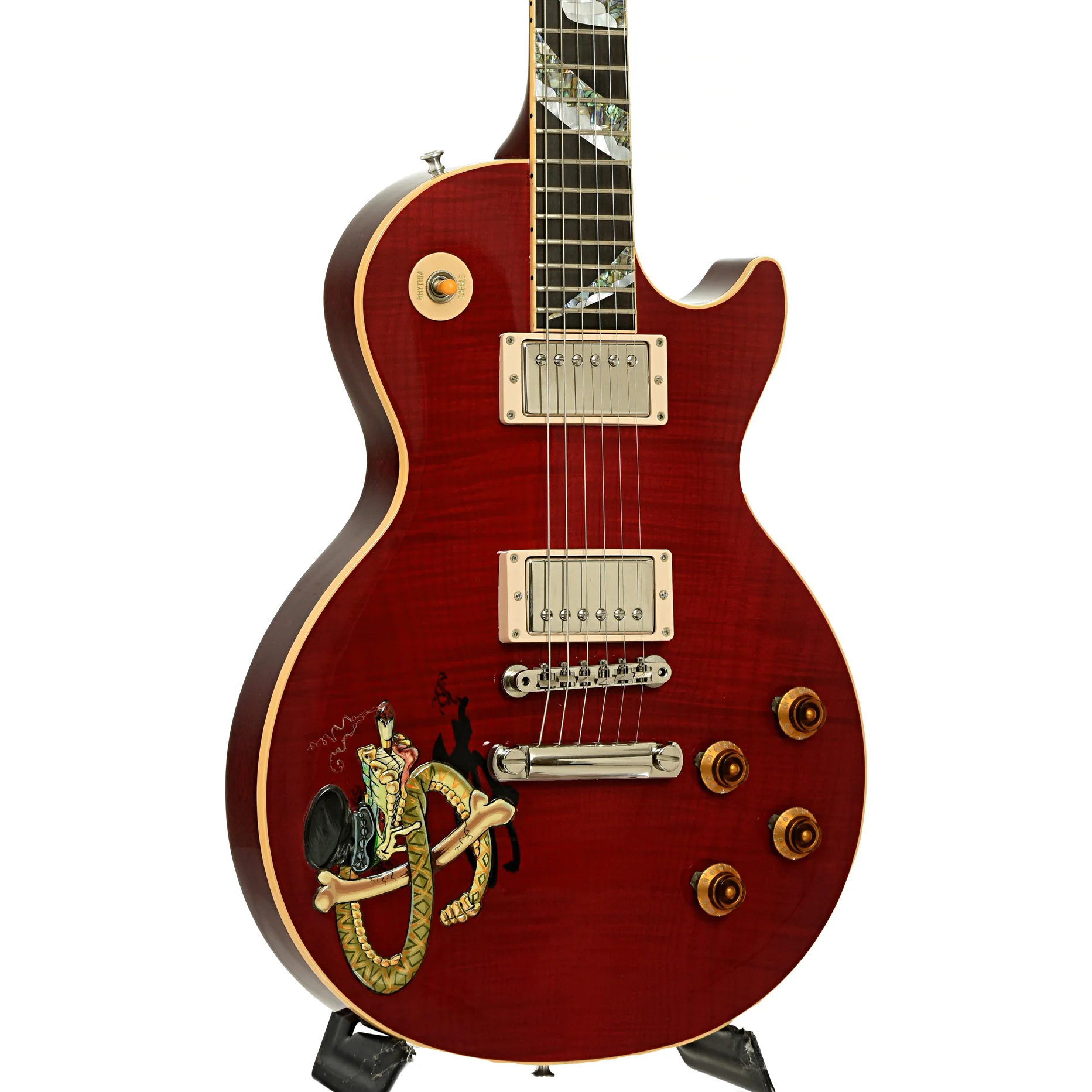 Gibson Custom Shop Slash Signature Snakepit Les Paul Electric Guitar (1998) - Image 4