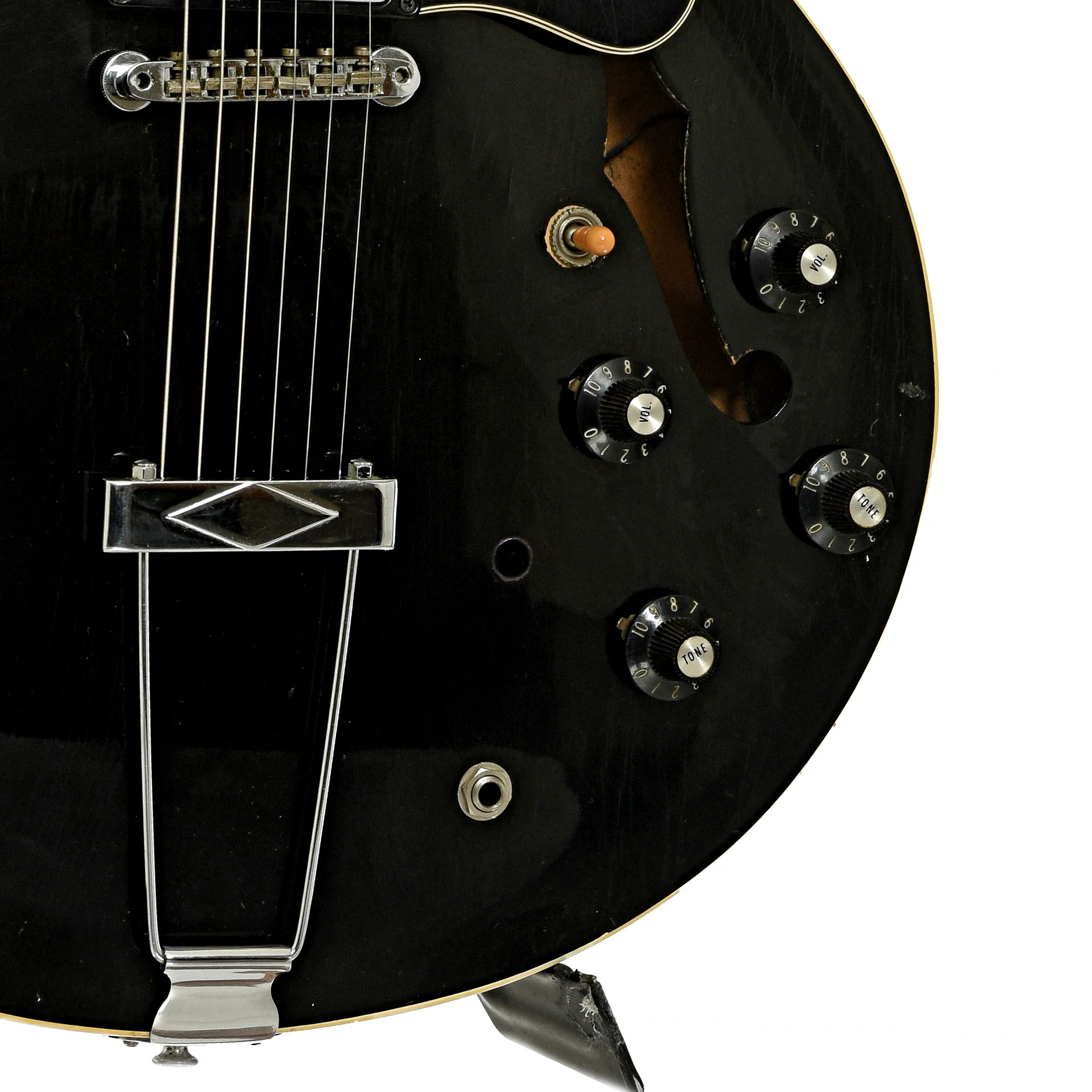 Gibson ES-335 Hollowbody Electric Guitar (1968) - Image 5