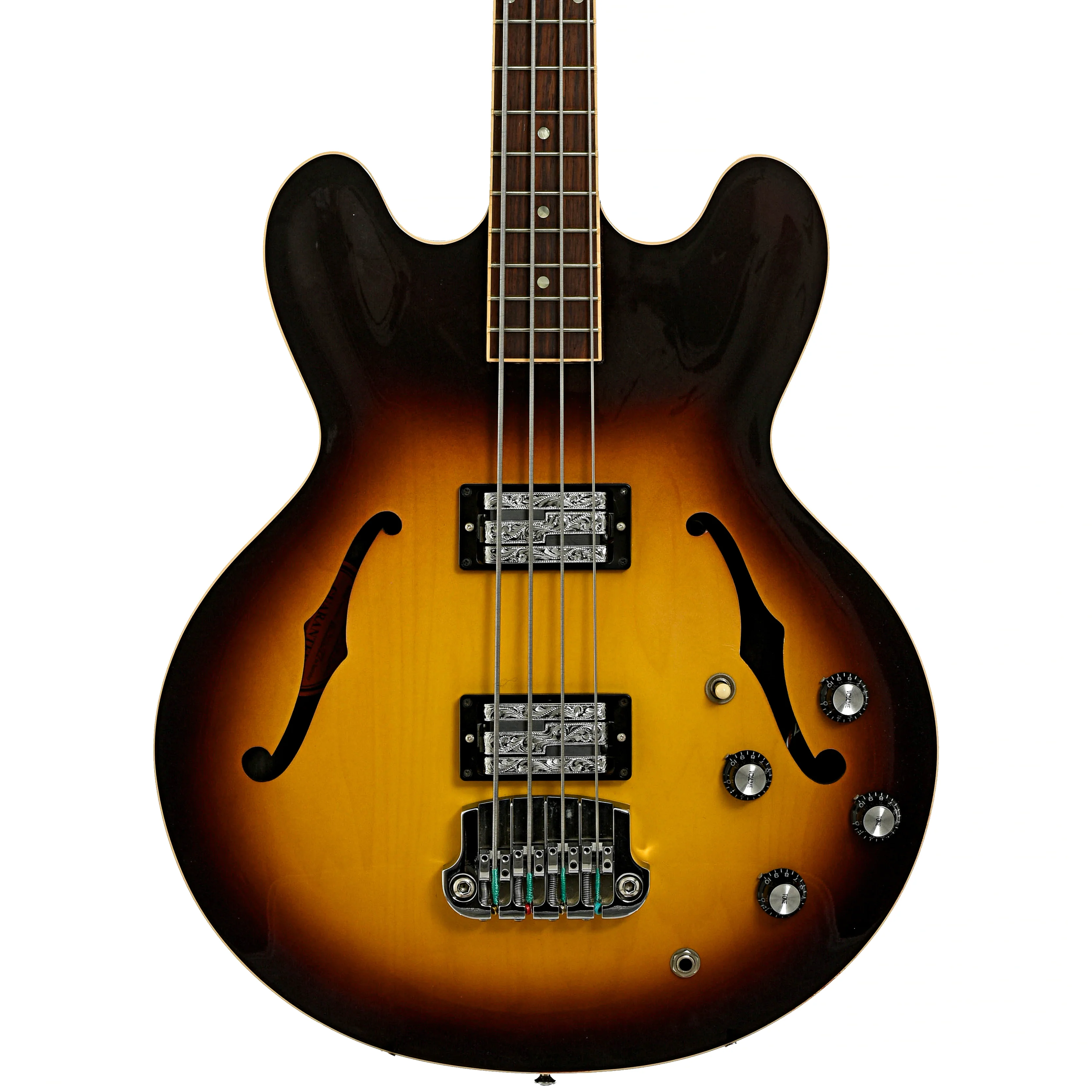 Gibson ES-335 Hollowbody 4-String Electric Bass (2013) - Image 2