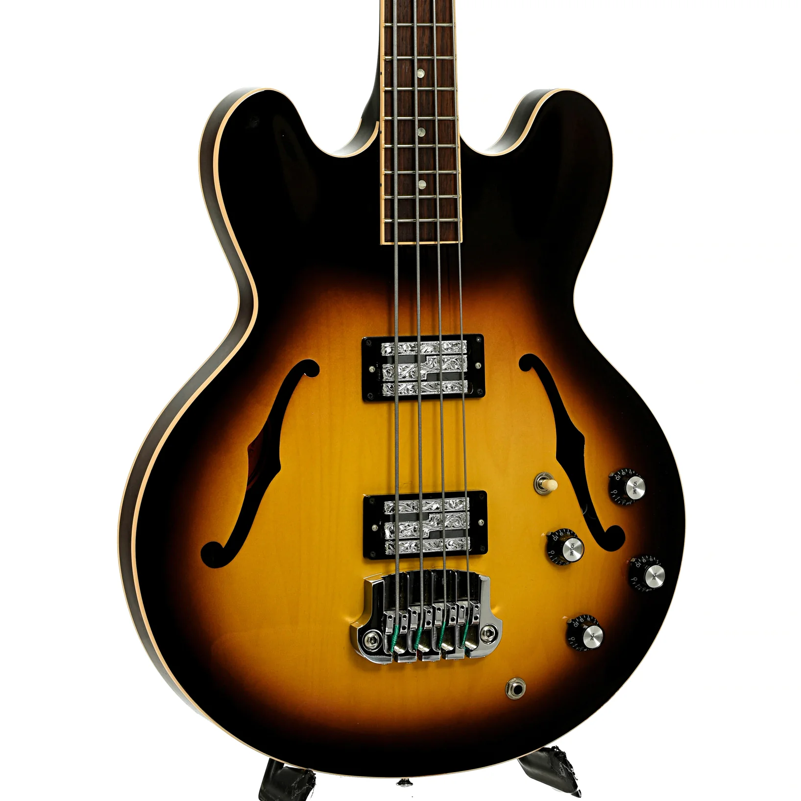 Gibson ES-335 Hollowbody 4-String Electric Bass (2013) - Image 4