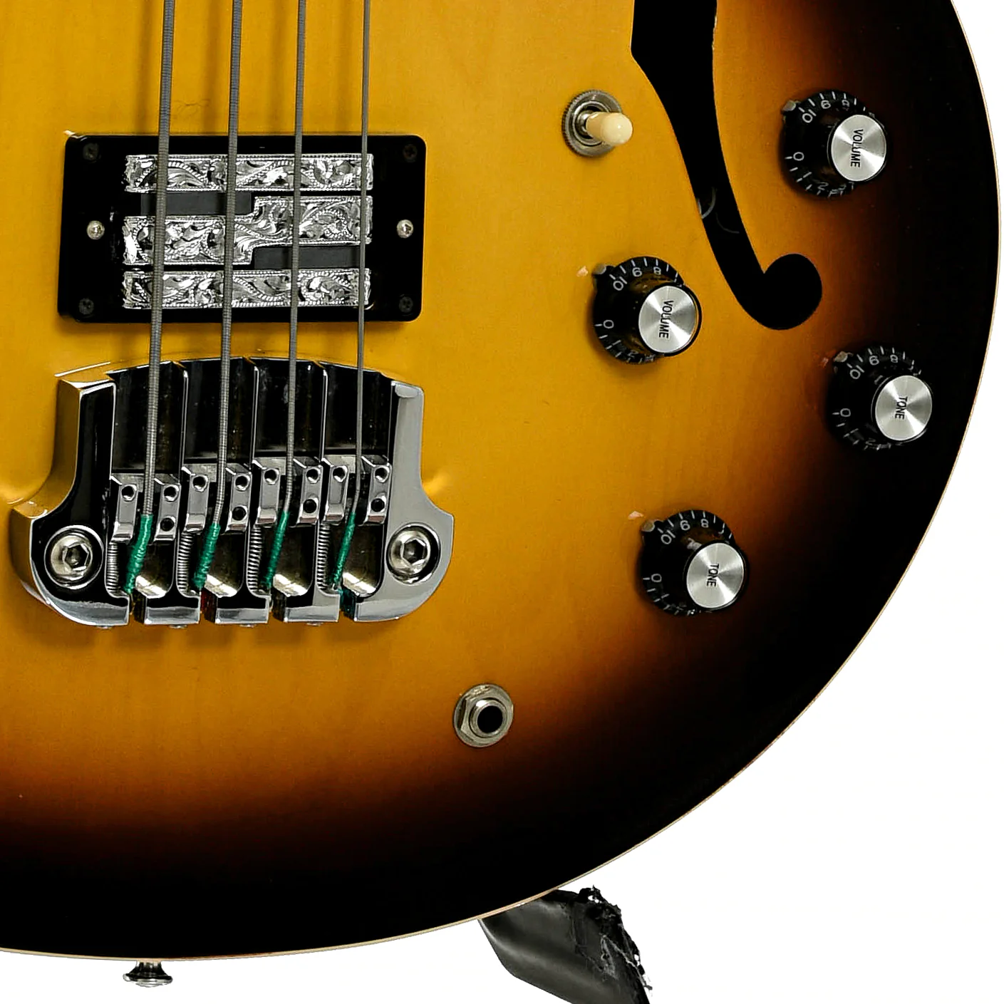 Gibson ES-335 Hollowbody 4-String Electric Bass (2013) - Image 5