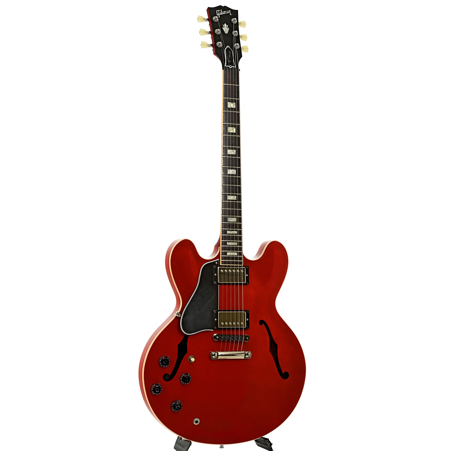 Gibson ES-335 Block Hollowbody LH Electric Guitar (2015) - Image 3