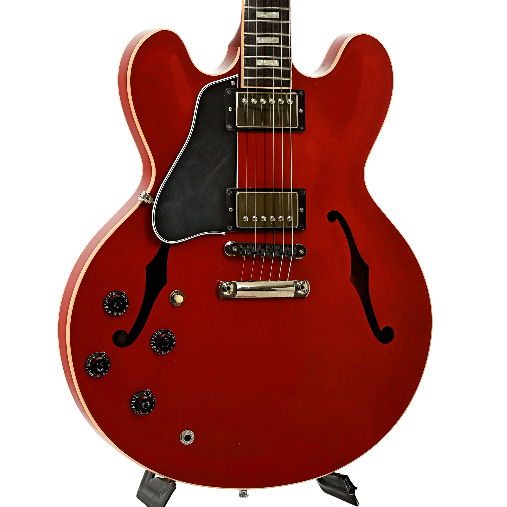 Gibson ES-335 Block Hollowbody LH Electric Guitar (2015) - Image 4