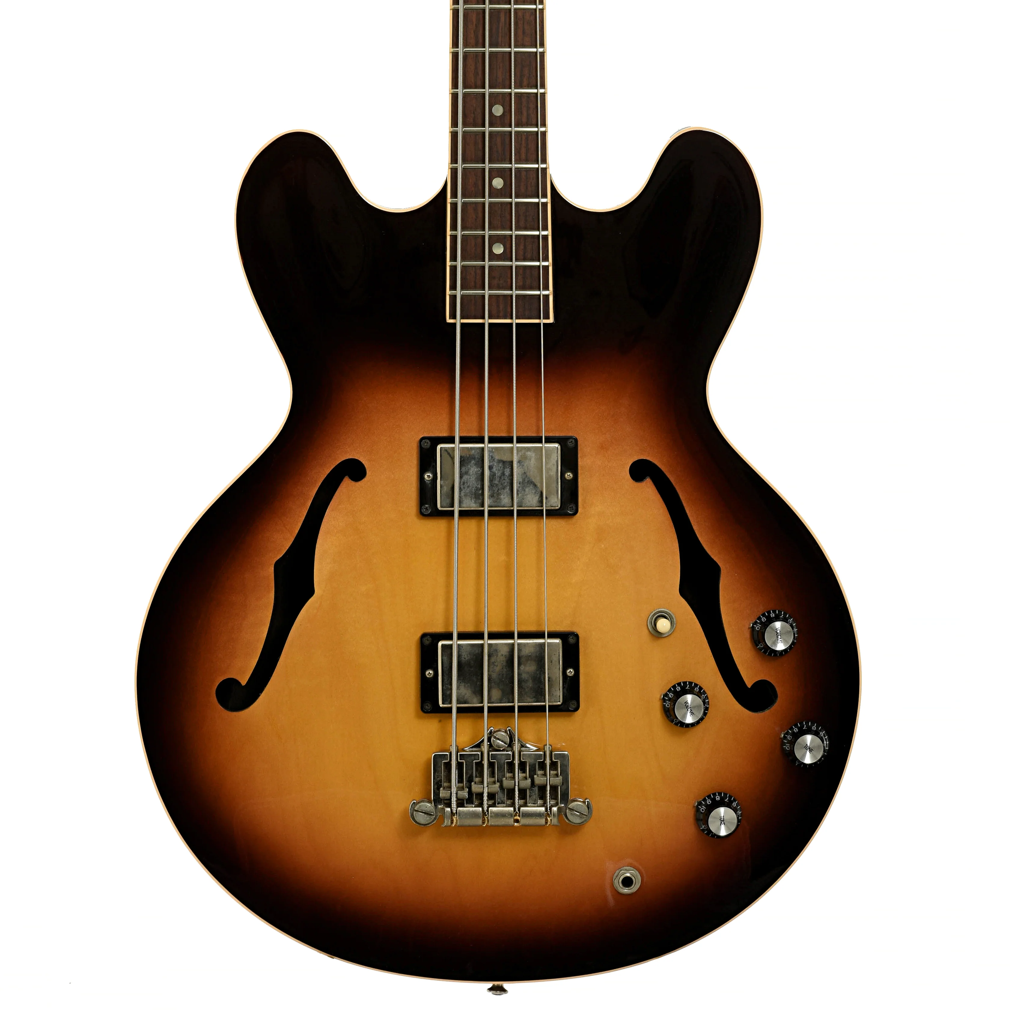 Gibson ES-335 Hollowbody Bass Guitar (2013) - Image 2