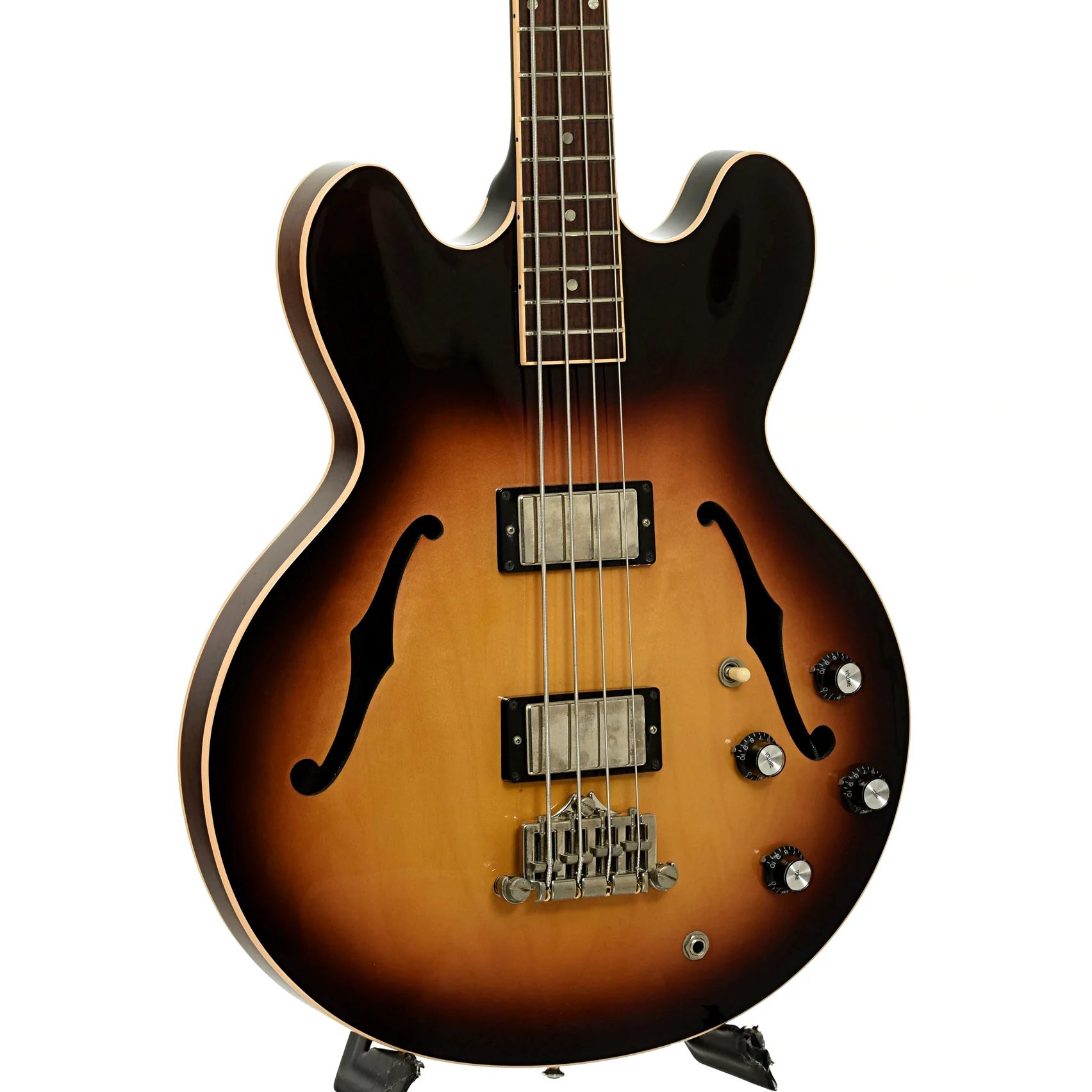 Gibson ES-335 Hollowbody Bass Guitar (2013) - Image 4