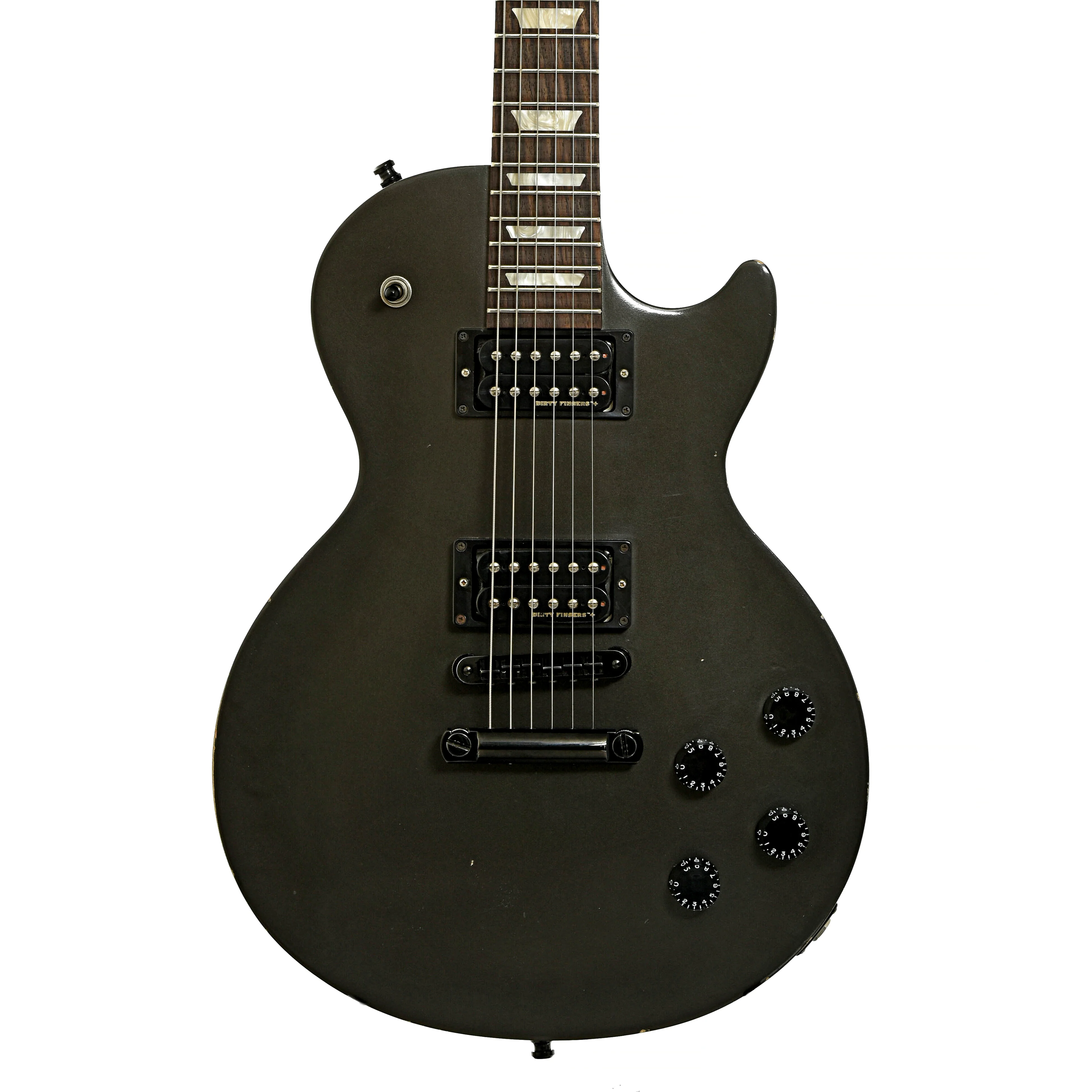 Gibson Government Series Les Paul Gunmetal Grey Electric Guitar (2013) - Image 2
