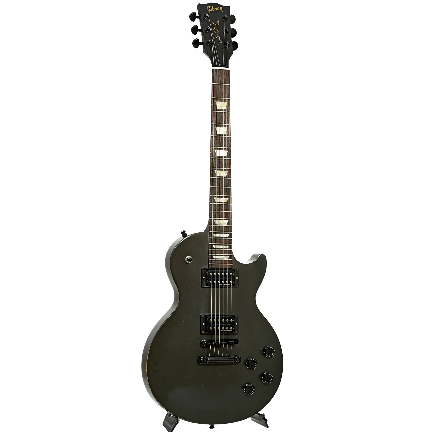 Gibson Government Series Les Paul Gunmetal Grey Electric Guitar (2013) - Image 3