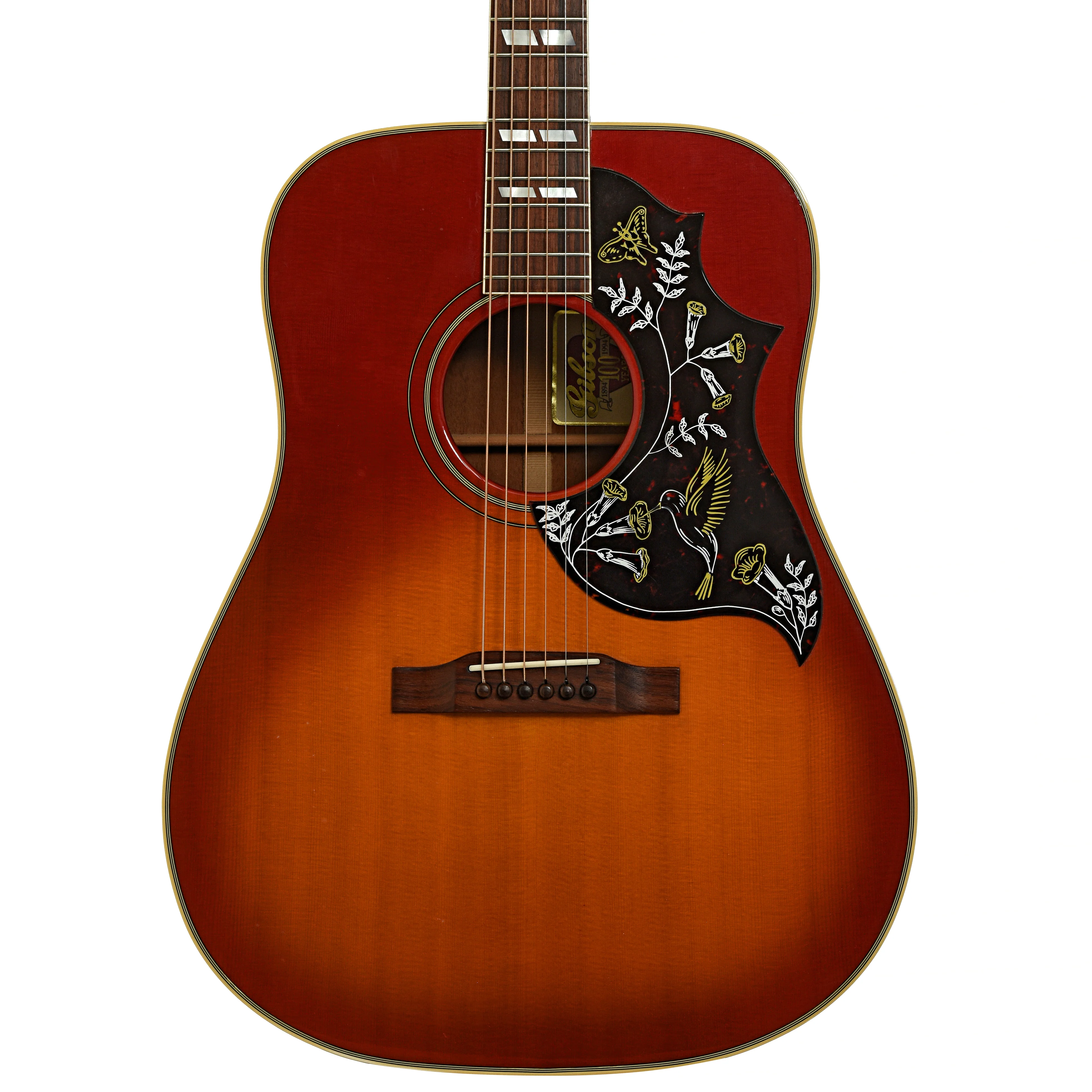 Gibson Centennial Hummingbird Acoustic Guitar (1994) - Image 2