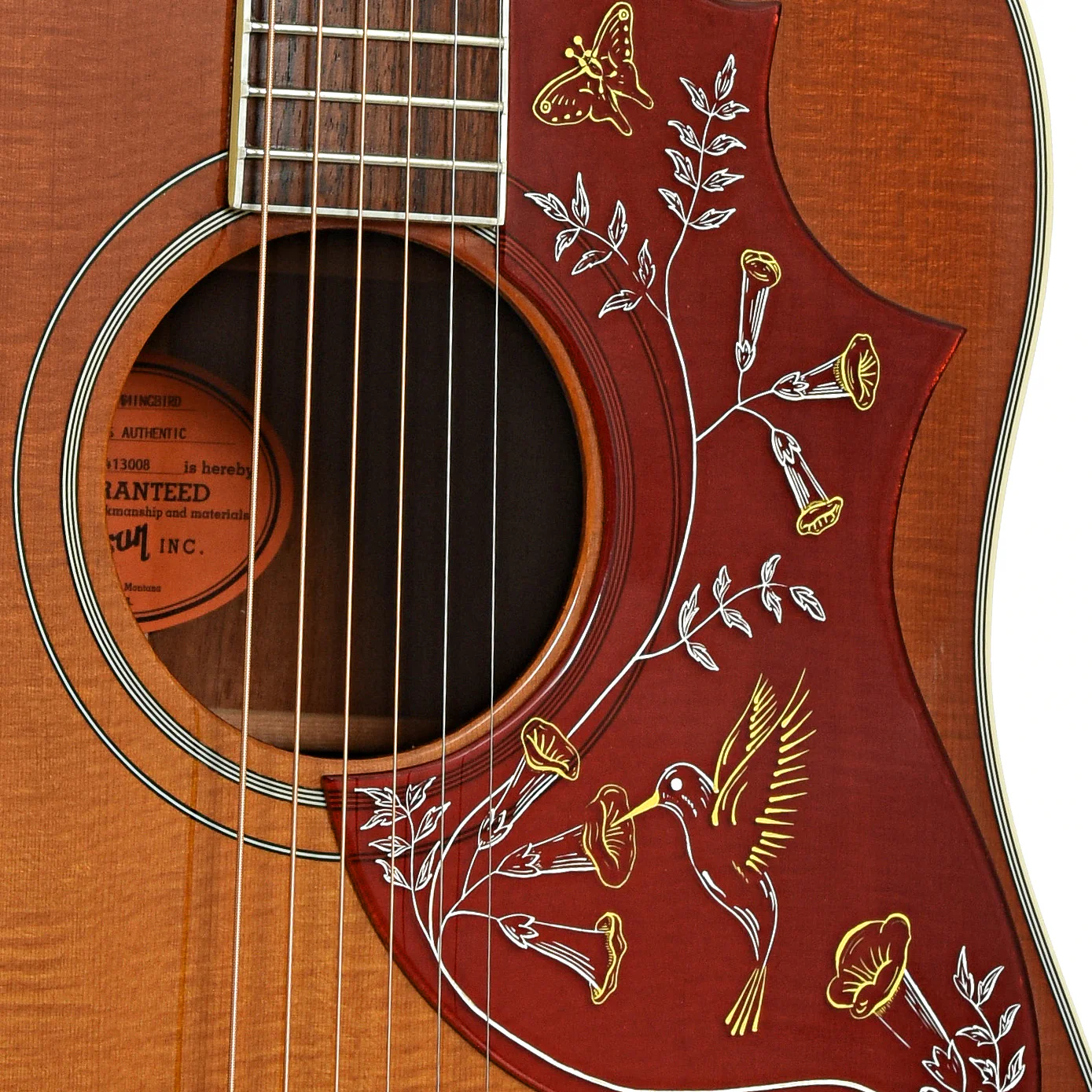 Gibson Hummingbird 60's Authentic Acoustic Guitar (2003) - Image 6