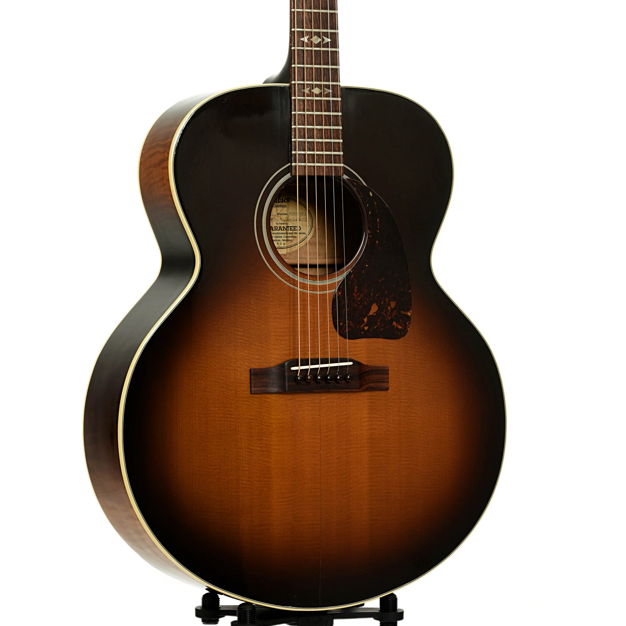 Gibson J-100 Custom Acoustic Guitar (1993) - Image 4