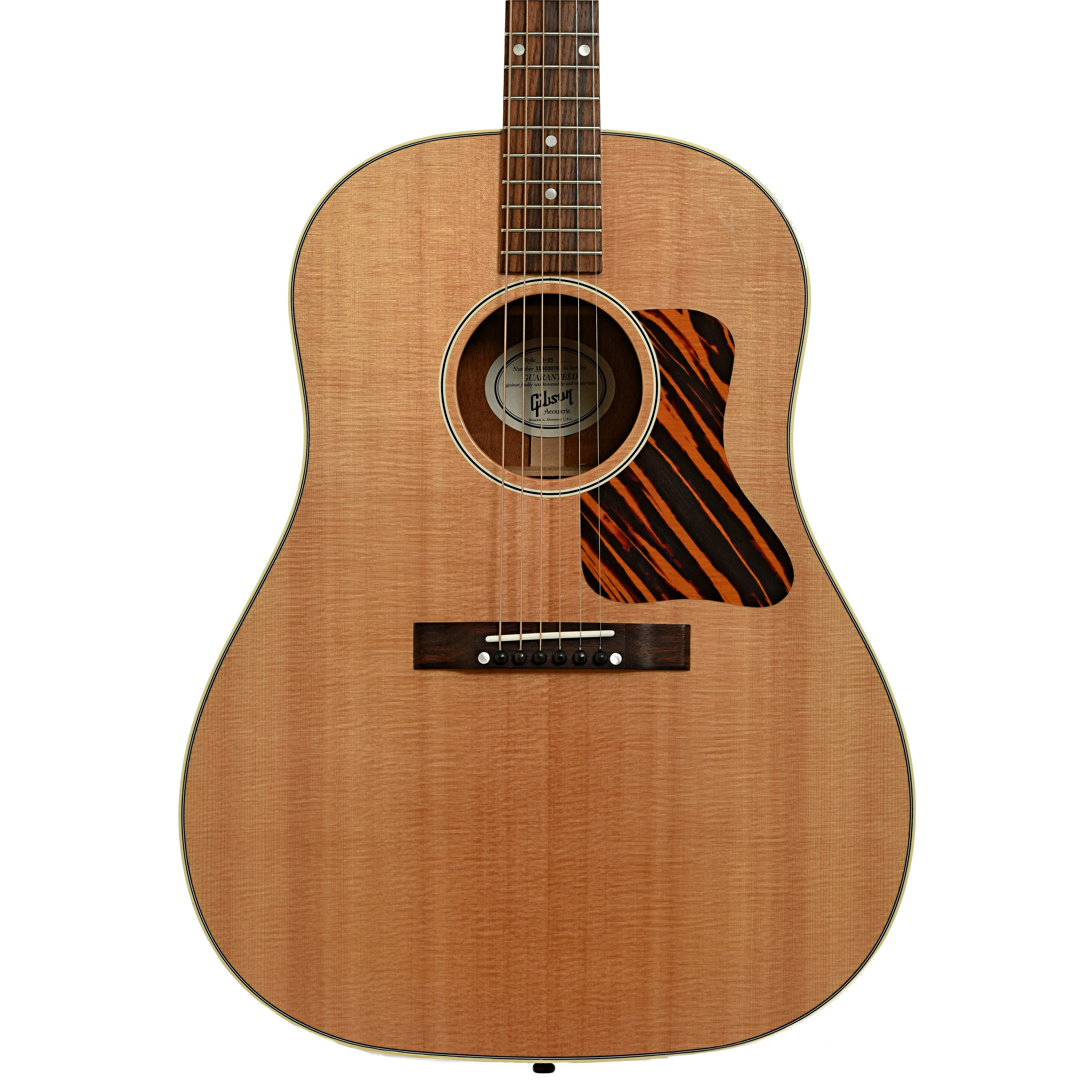 Gibson J-35 Reissue Acoustic Guitar (2013) - Image 2