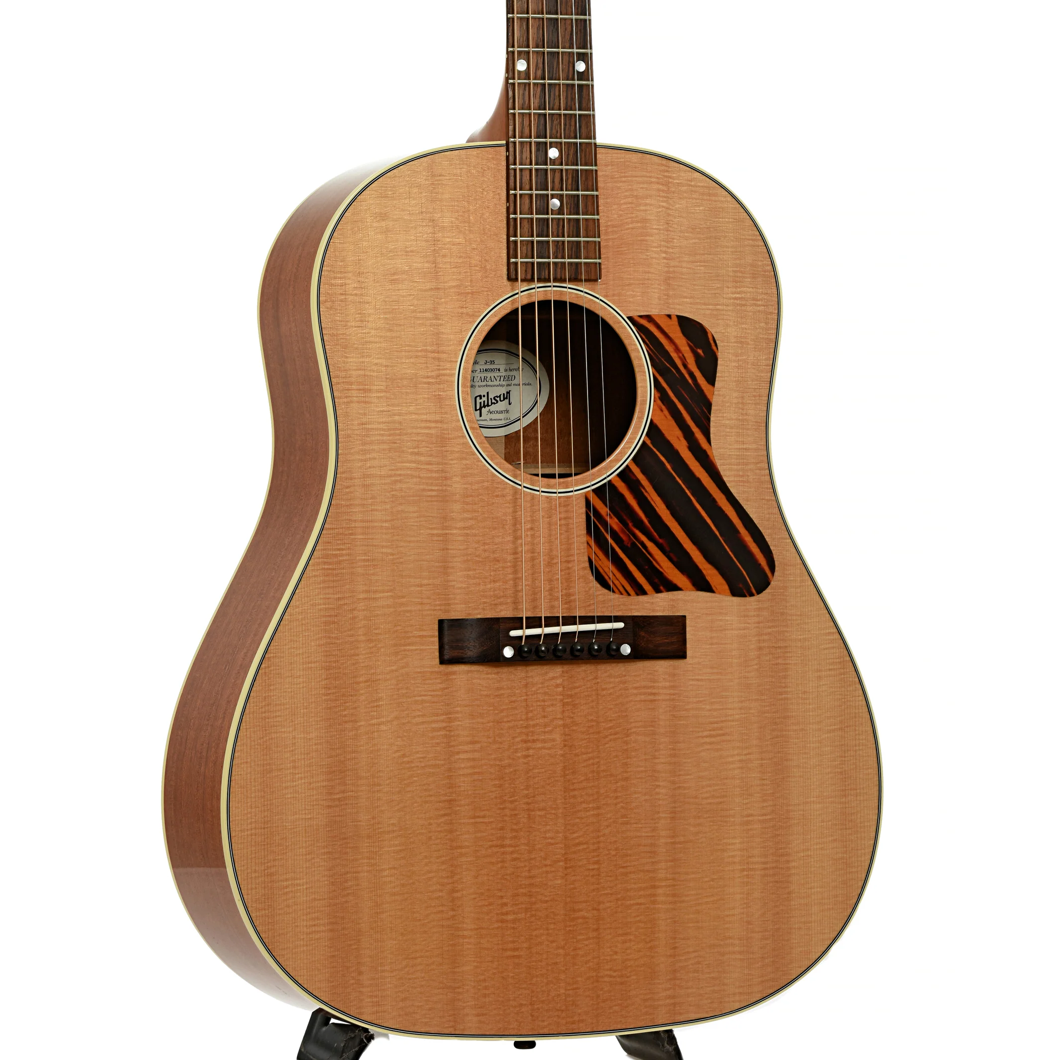 Gibson J-35 Reissue Acoustic Guitar (2013) - Image 4