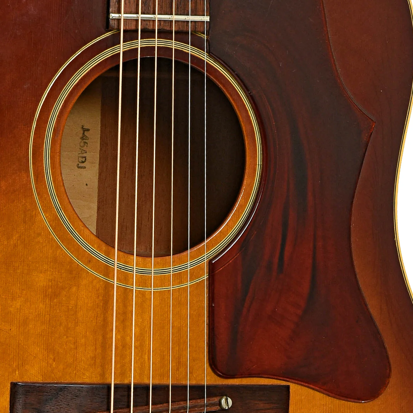 Gibson J-45 ADJ Acoustic Guitar (1968-69) - Image 6