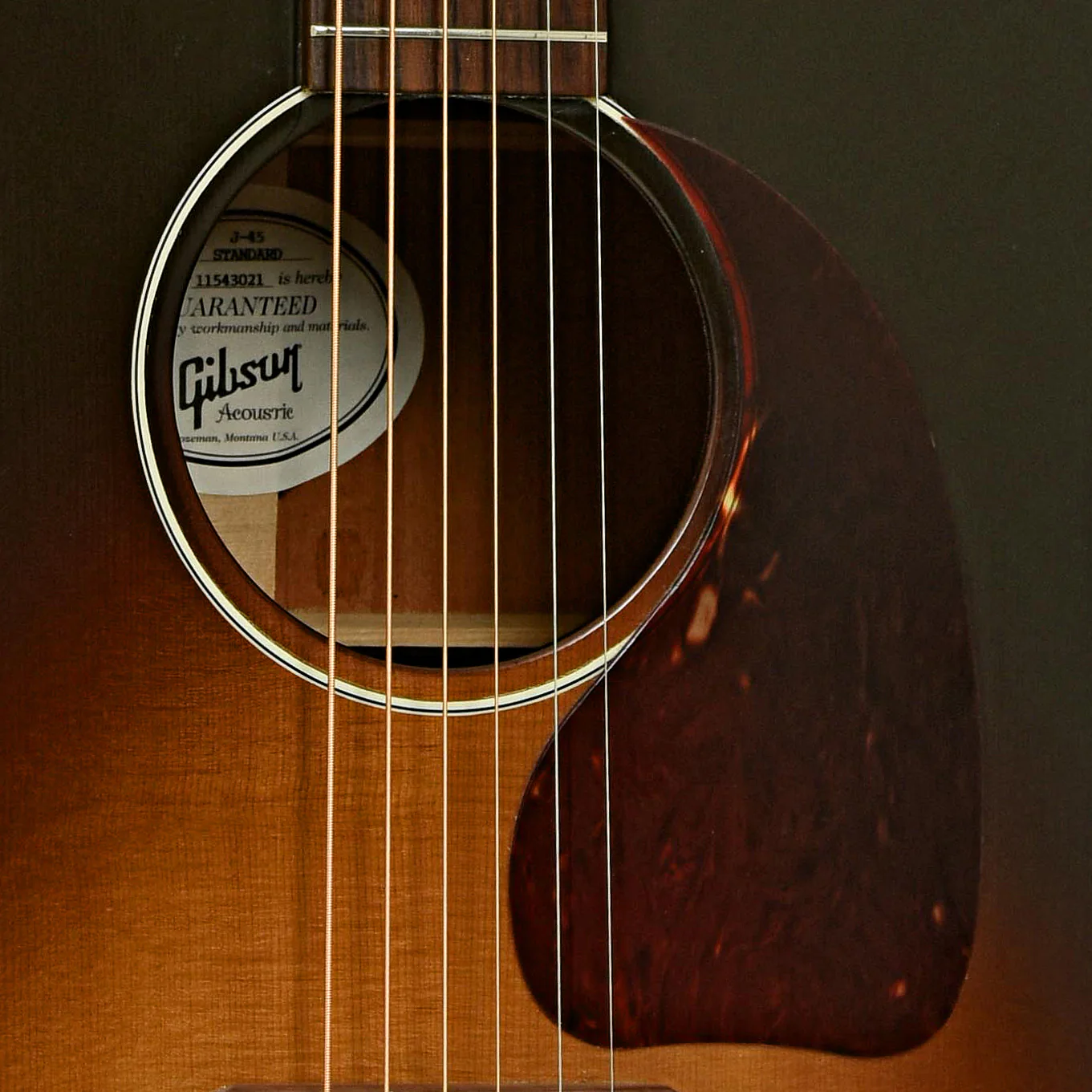 Gibson J-45 Standard Acoustic Guitar (2013) - Image 6