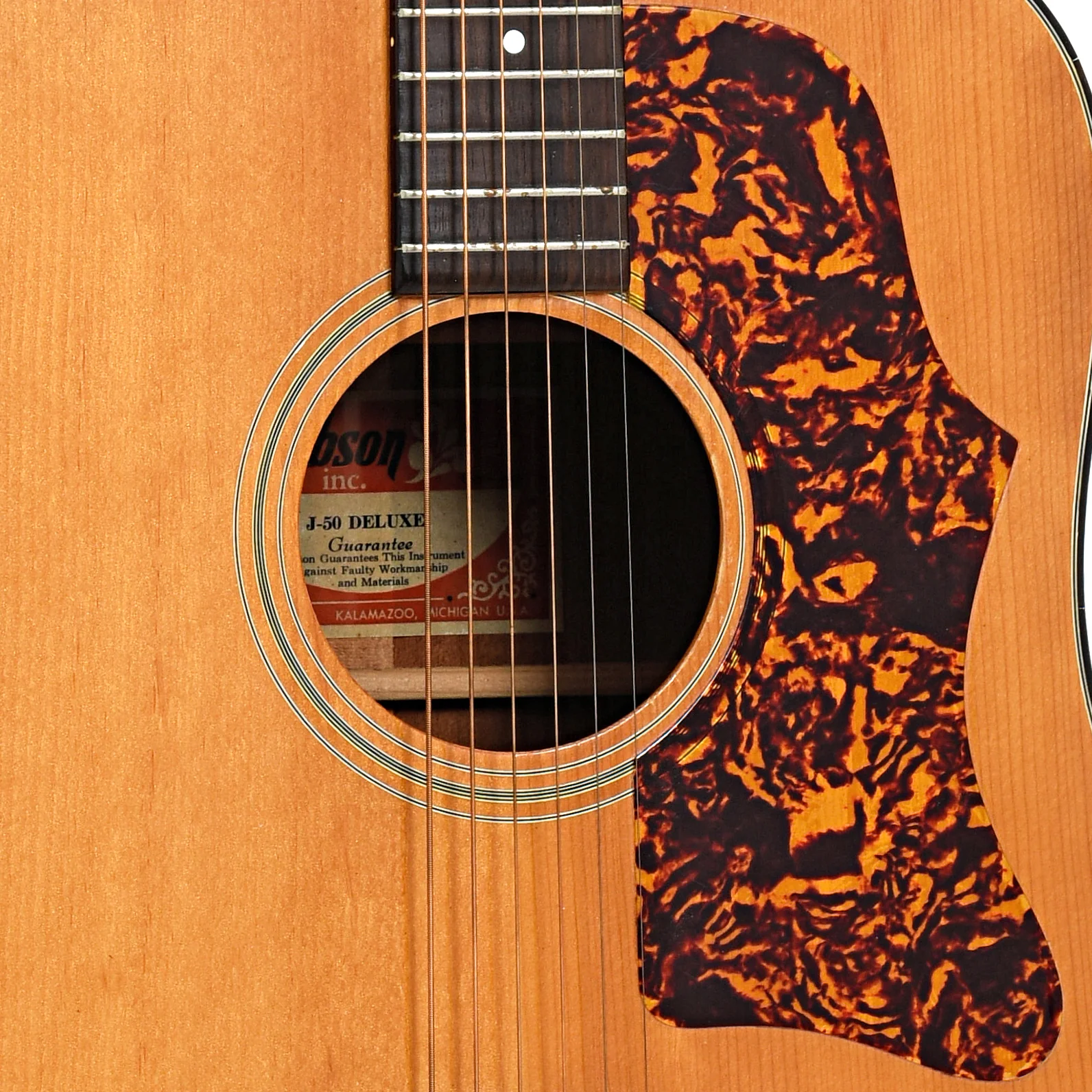 Gibson J-50 Deluxe Acoustic Guitar (c.1974) - Image 5