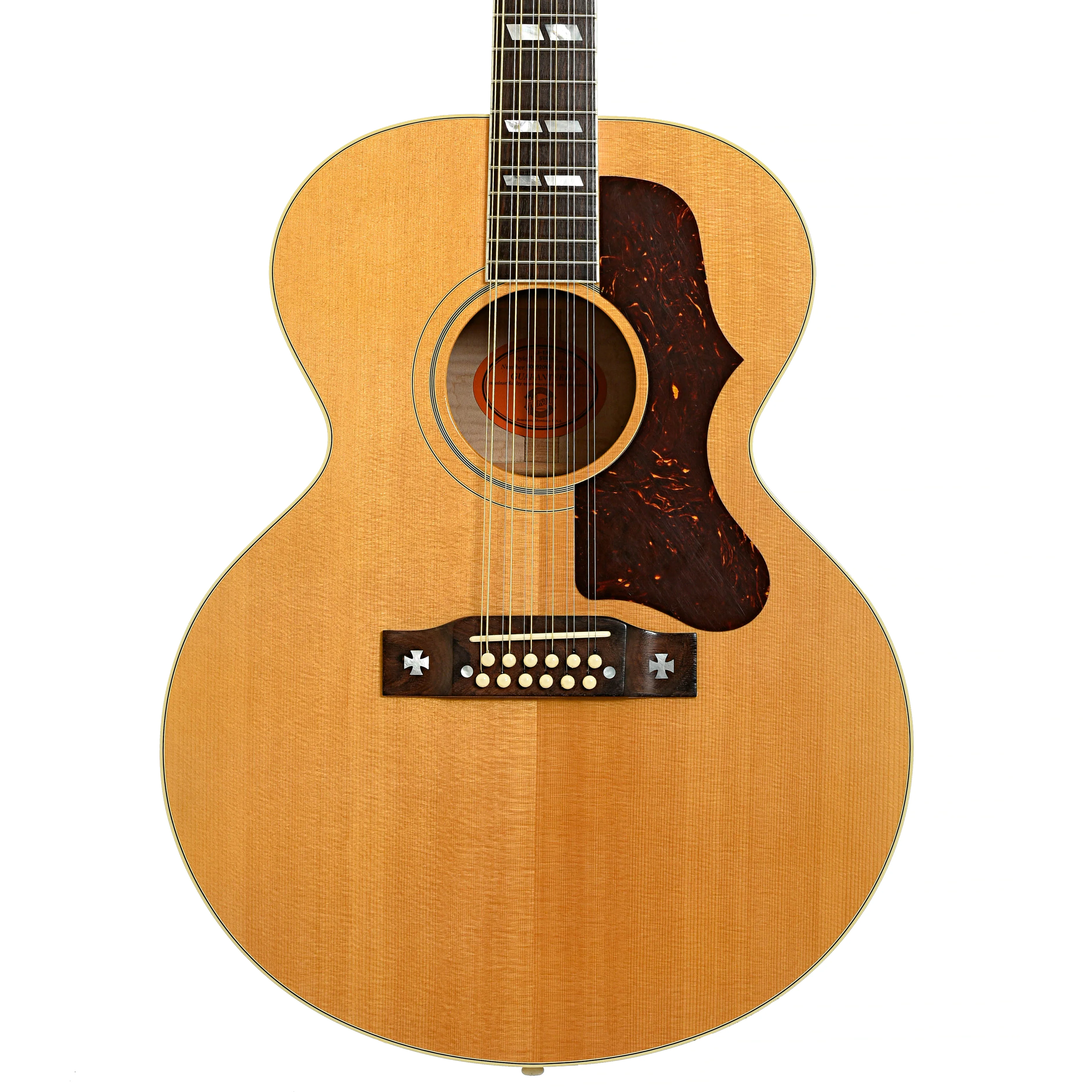 Gibson J-185 12-String Acoustic Guitar (2002) - Image 2