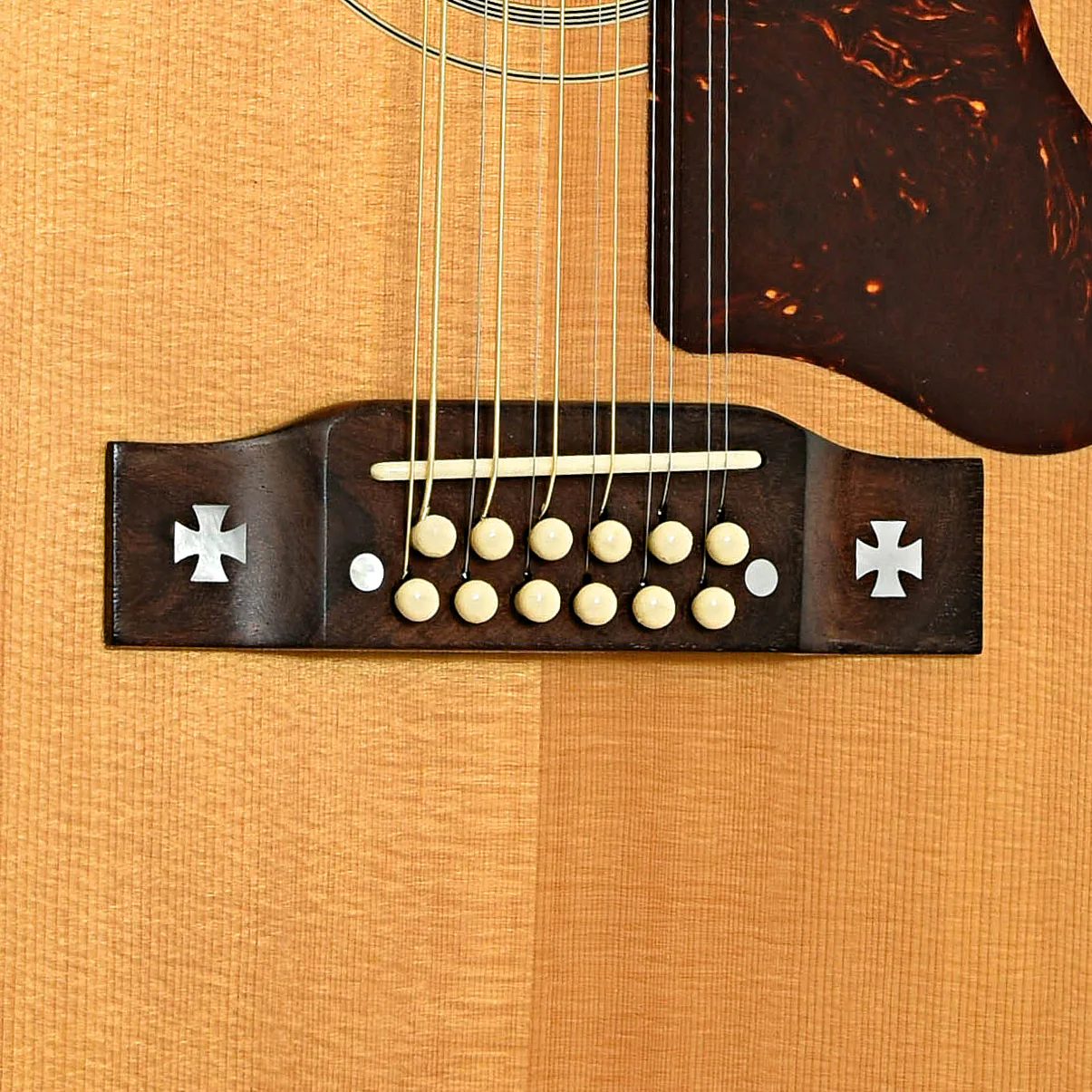 Gibson J-185 12-String Acoustic Guitar (2002) - Image 5
