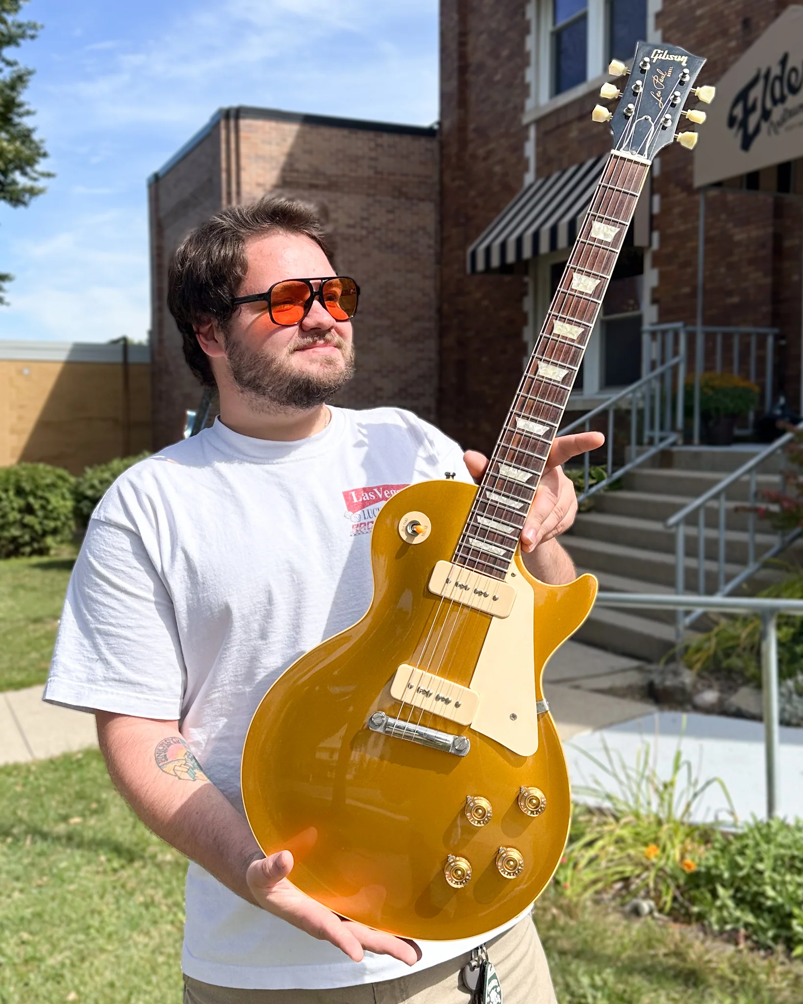 Gibson Les Paul R4 '54 Goldtop Reissue Electric Guitar (1995)