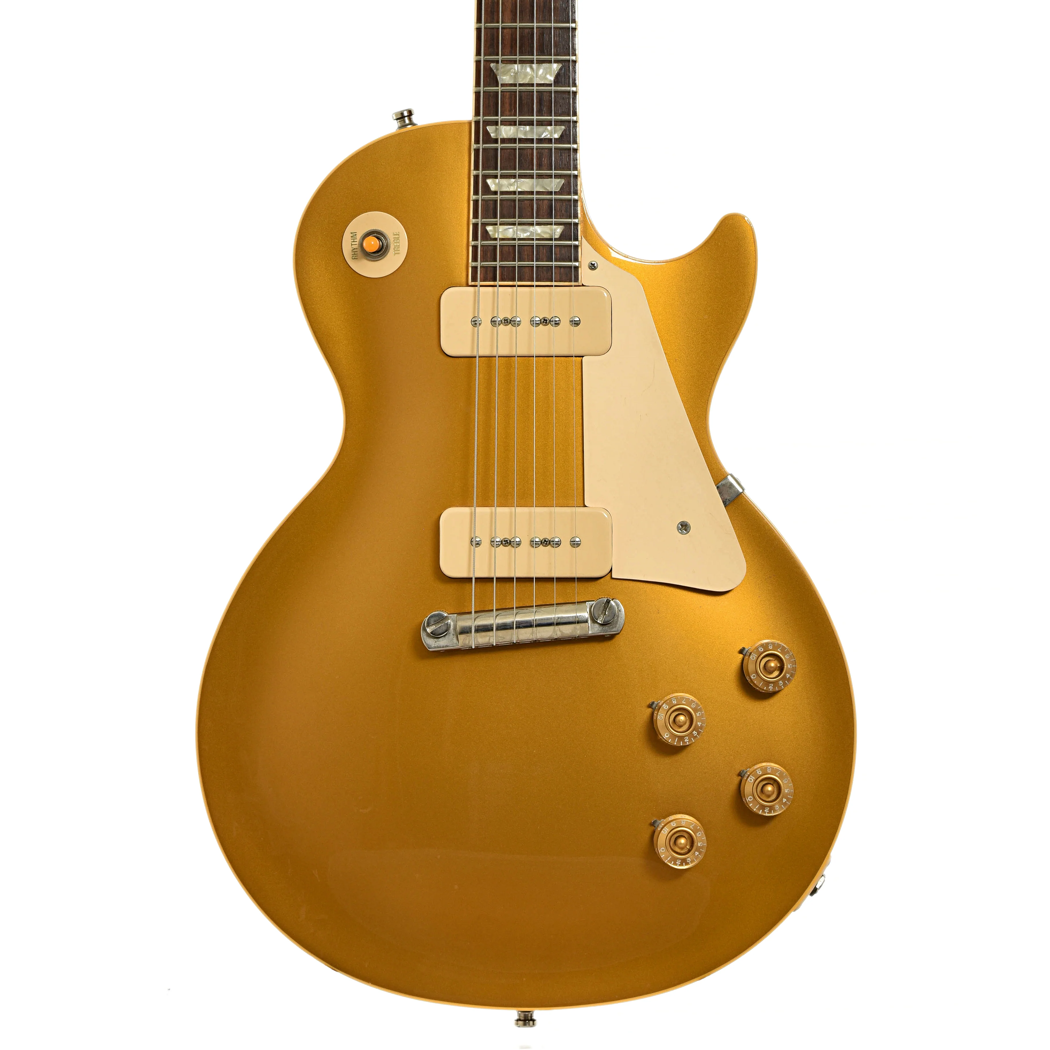Gibson Les Paul R4 '54 Goldtop Reissue Electric Guitar (1995) - Image 2