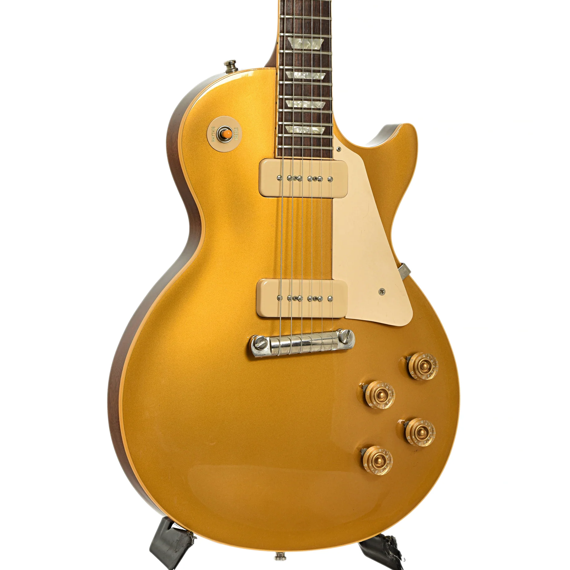 Gibson Les Paul R4 '54 Goldtop Reissue Electric Guitar (1995) - Image 4