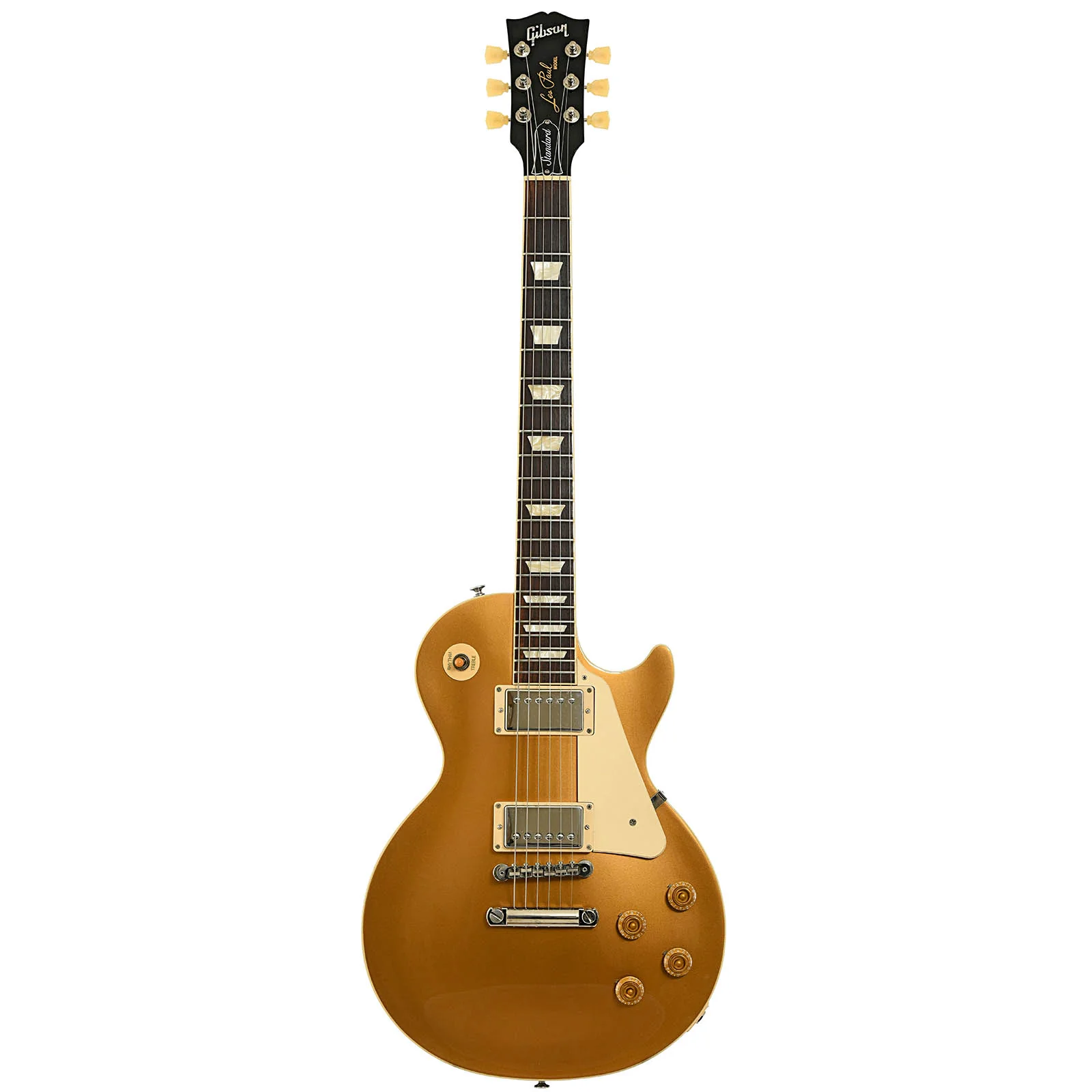 Gibson Les Paul Standard Goldtop Electric Guitar (2022) - Image 14