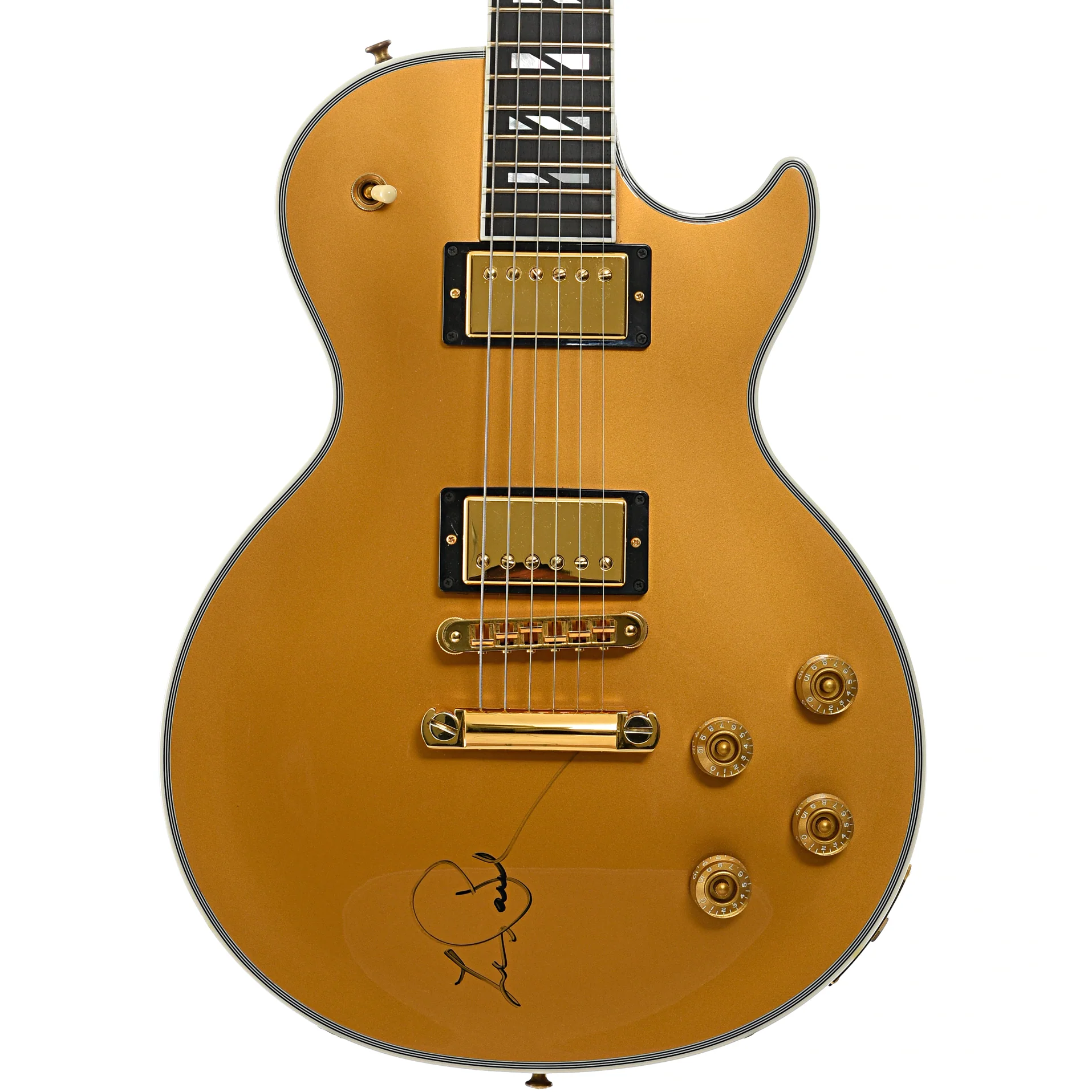Gibson Les Paul Supreme Goldtop 90th Birthday Limited Edition Electric Guitar (2005) - Image 2