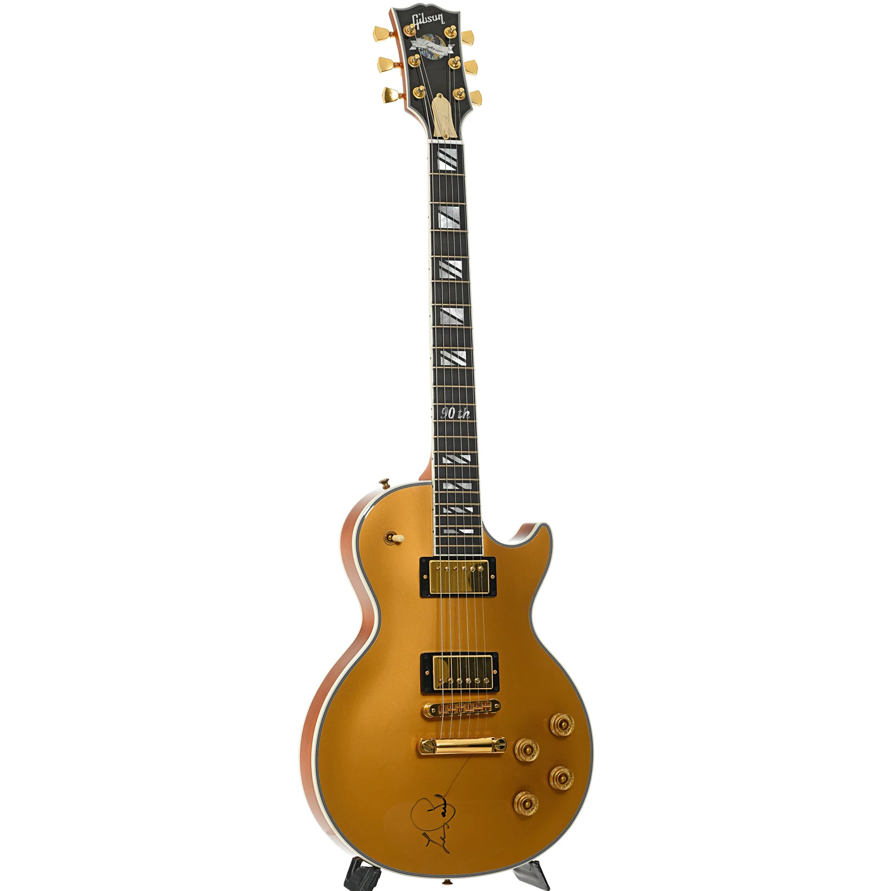 Gibson Les Paul Supreme Goldtop 90th Birthday Limited Edition Electric Guitar (2005) - Image 4