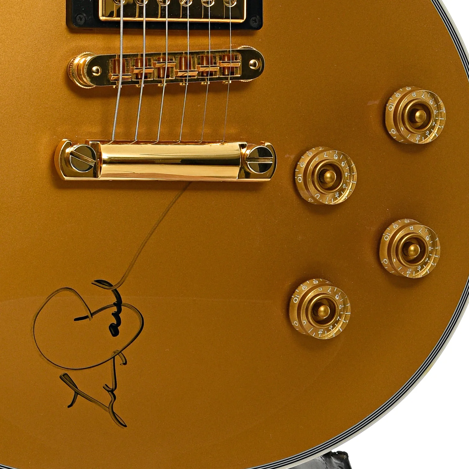 Gibson Les Paul Supreme Goldtop 90th Birthday Limited Edition Electric Guitar (2005) - Image 6