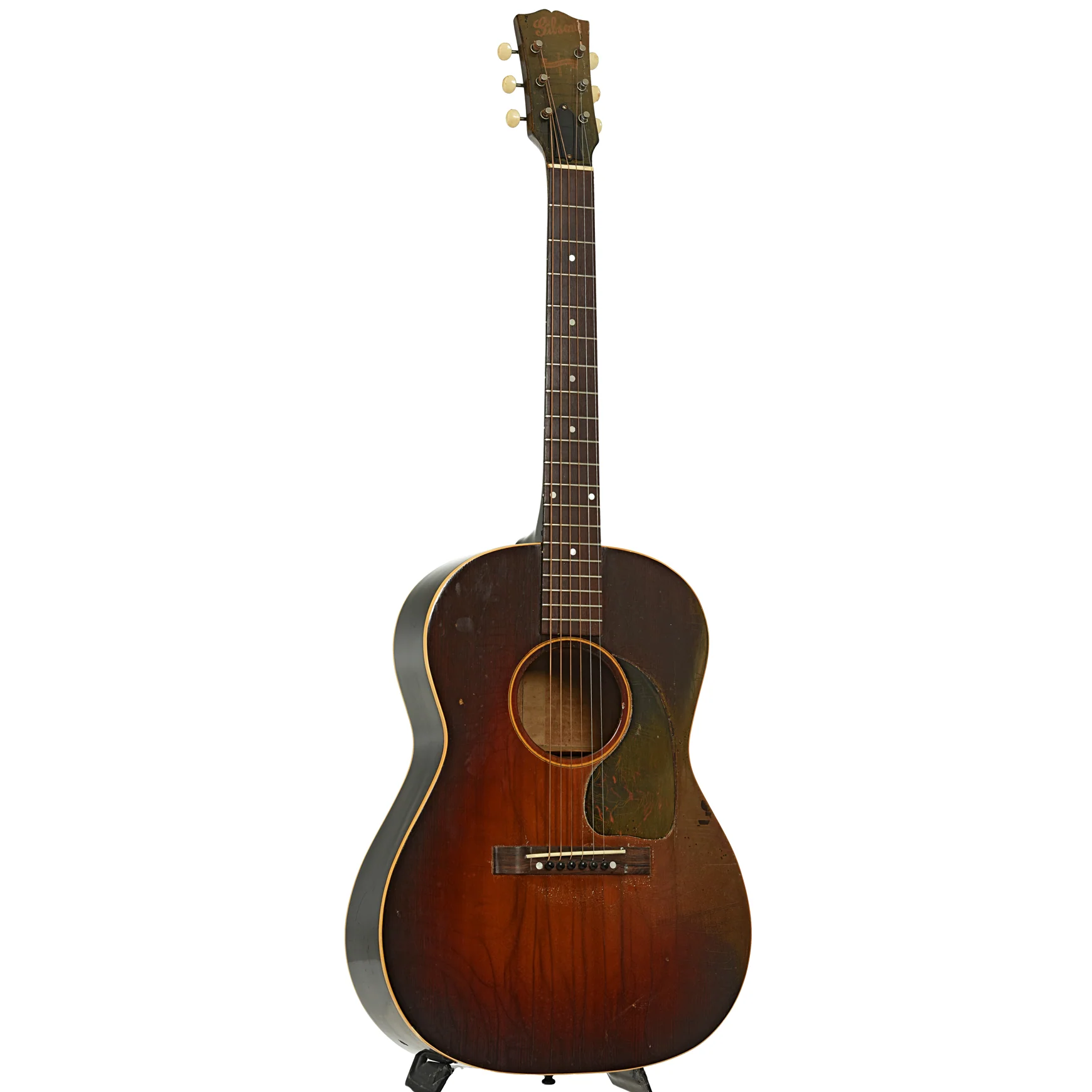 Gibson LG-2 Banner Maple Acoustic Guitar (c.1945) - Image 3
