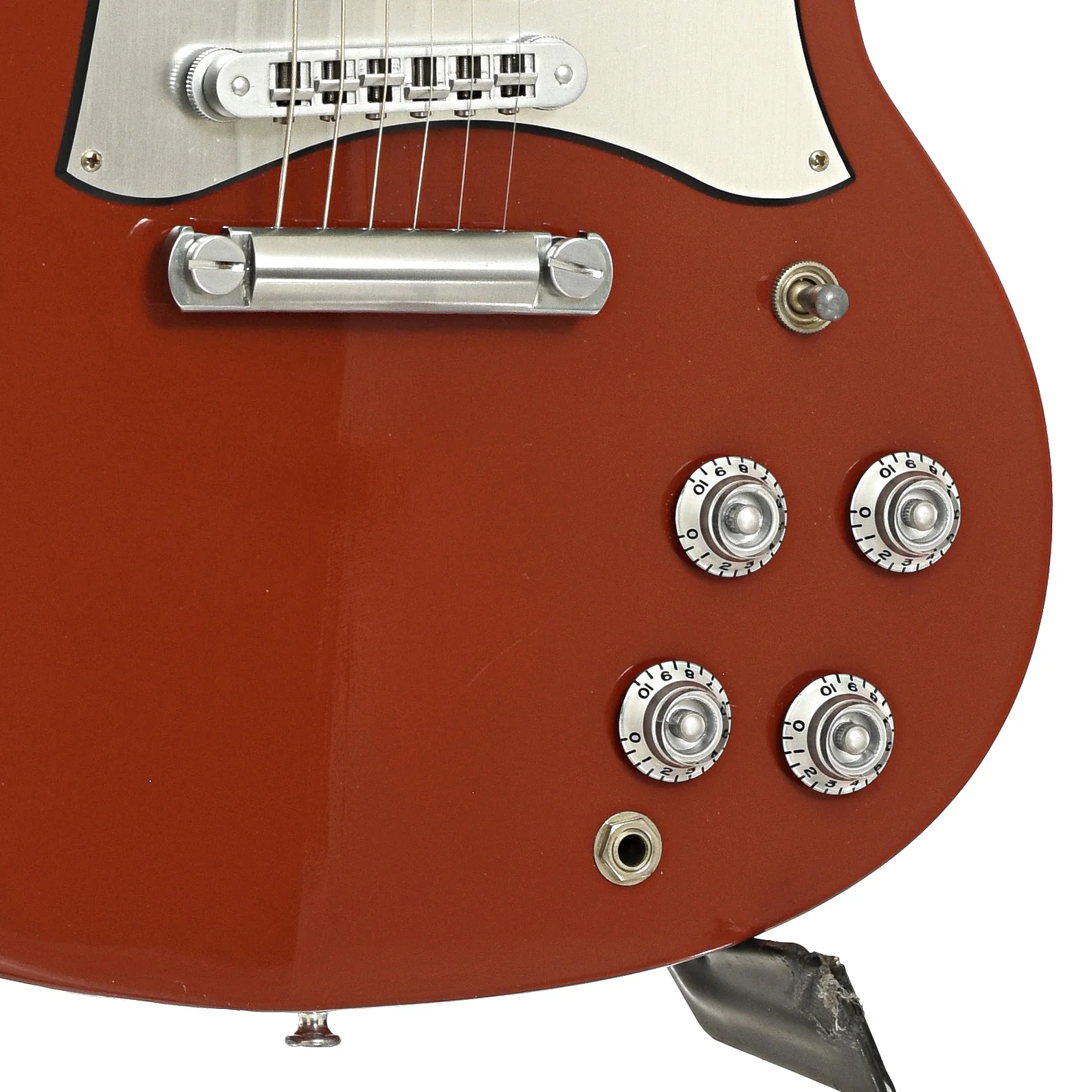 Gibson Limited Edition SG Platinum Electric Guitar (2004) - Image 5