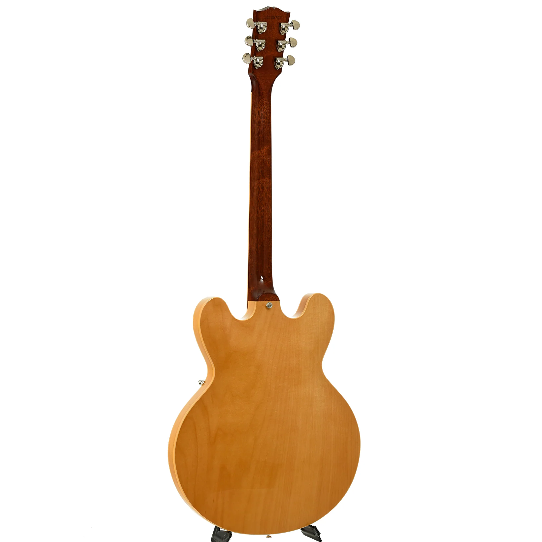 Gibson Memphis ES-335 Gloss Dark Natural Hollowbody Electric Guitar (2019) - Image 14