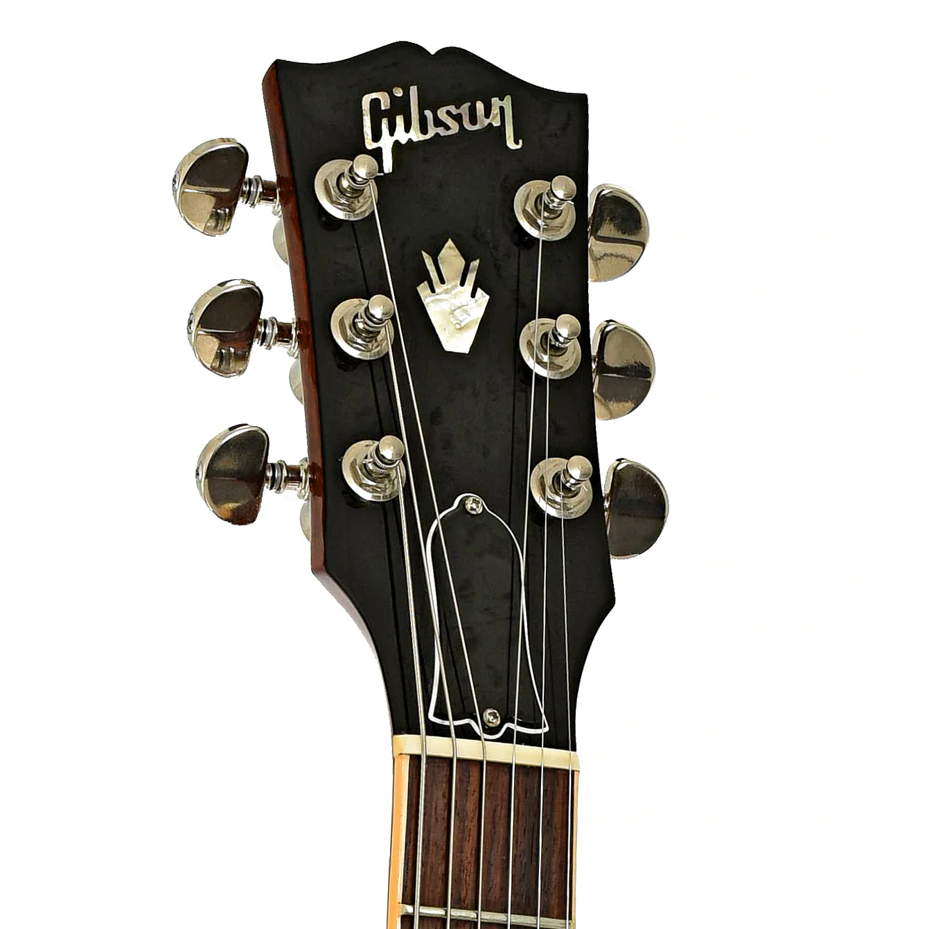 Gibson Memphis ES-335 Gloss Dark Natural Hollowbody Electric Guitar (2019) - Image 8
