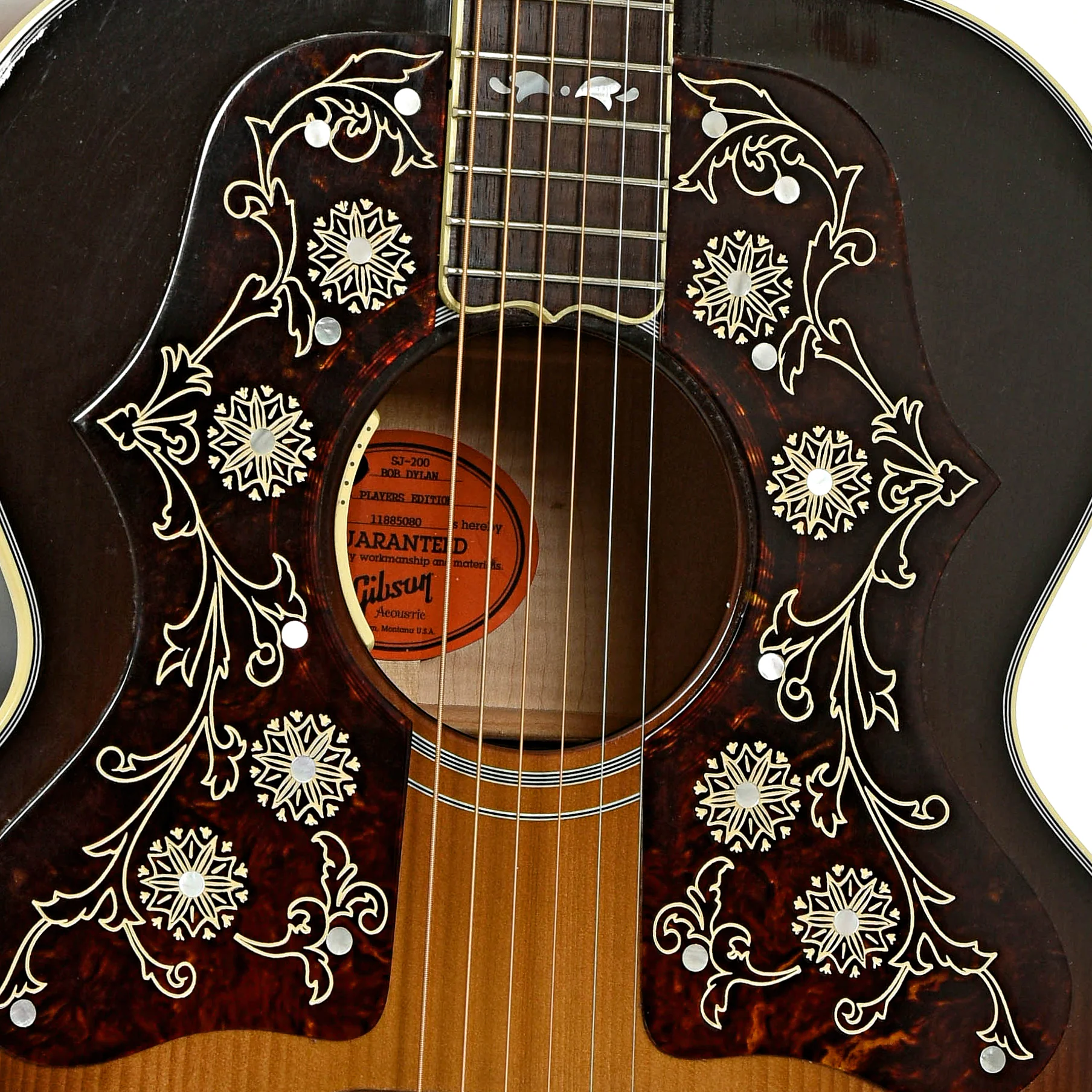 Gibson SJ-200 Bob Dylan Players Edition Acoustic Guitar (2015) - Image 6