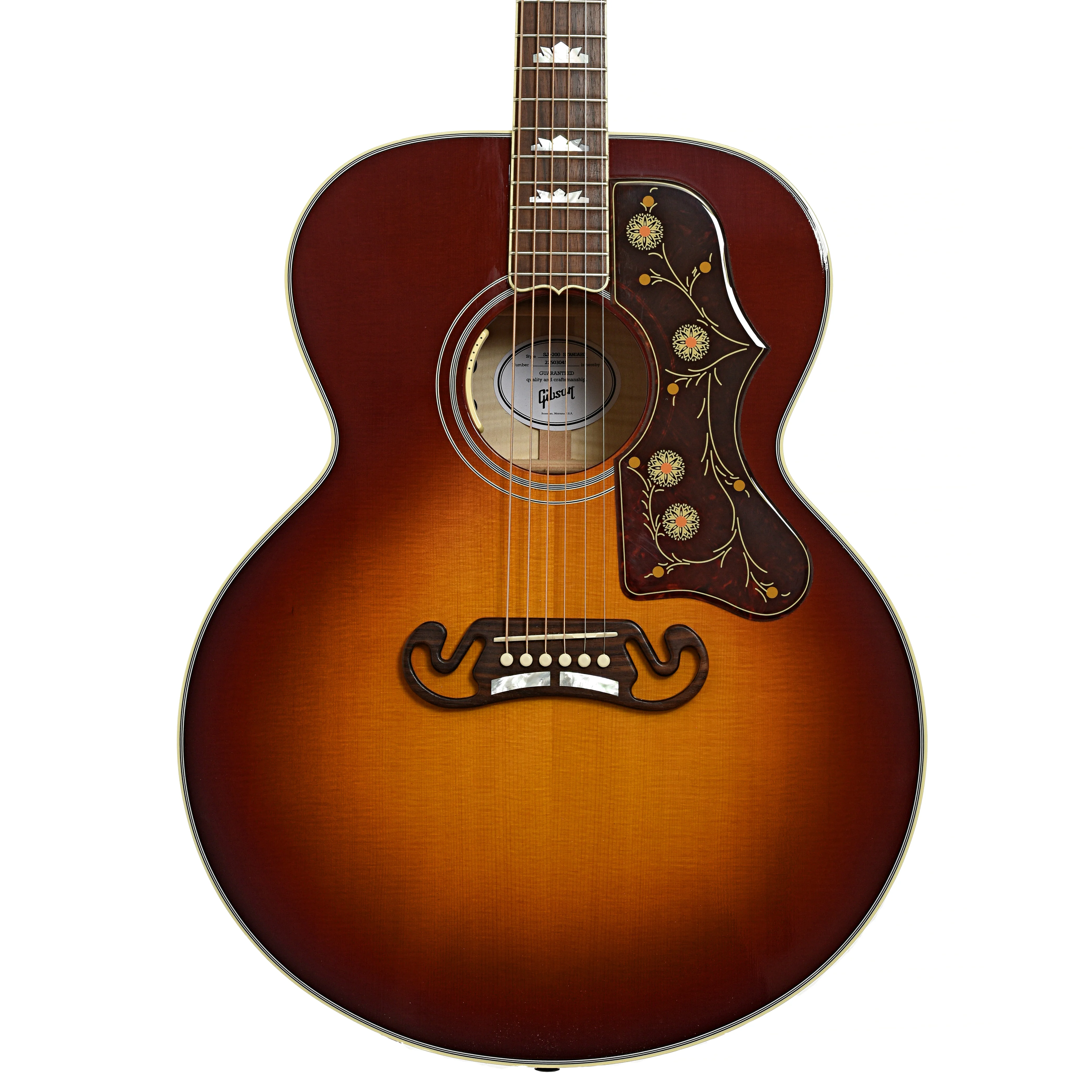 Gibson SJ-200 Standard Acoustic-Electric Guitar (2023) - Image 2