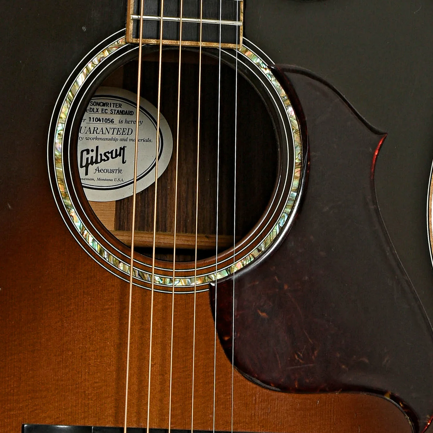 Gibson Songwriter Deluxe Standard EC Acoustic Guitar (2011) - Image 6