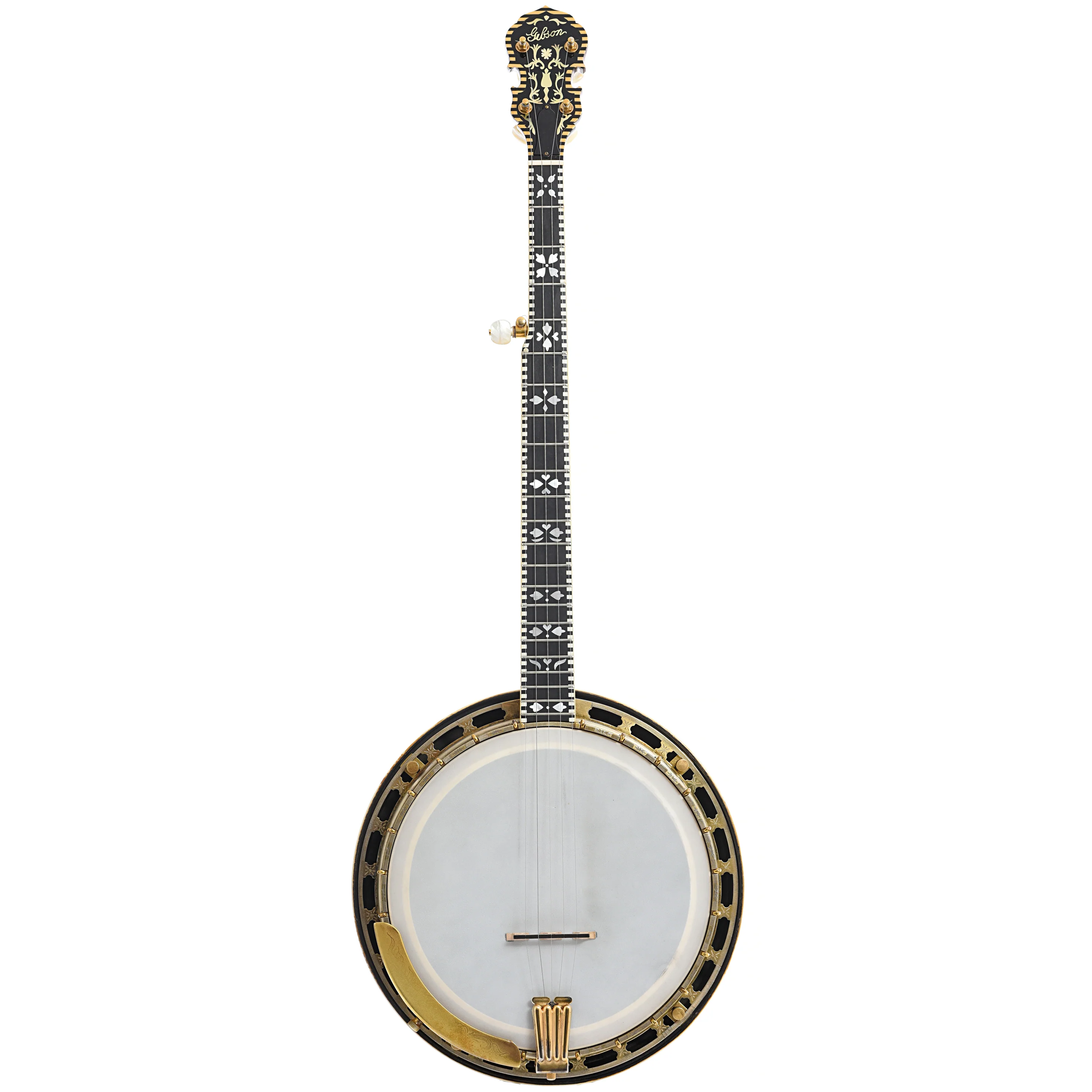 Gibson TB-6 Checkerboard Conversion Resonator Banjo (1928) - Image 26