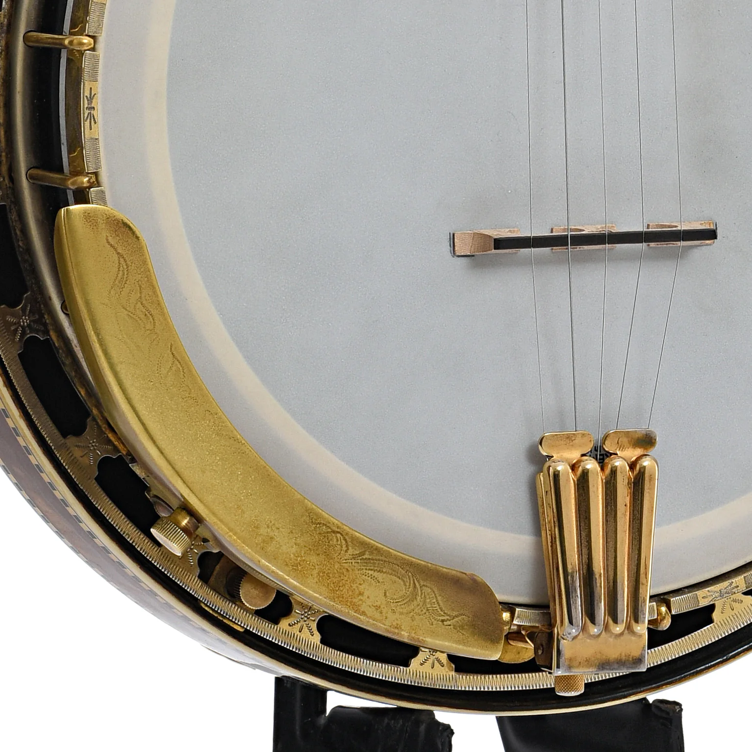 Gibson TB-6 Checkerboard Conversion Resonator Banjo (1928) - Image 5