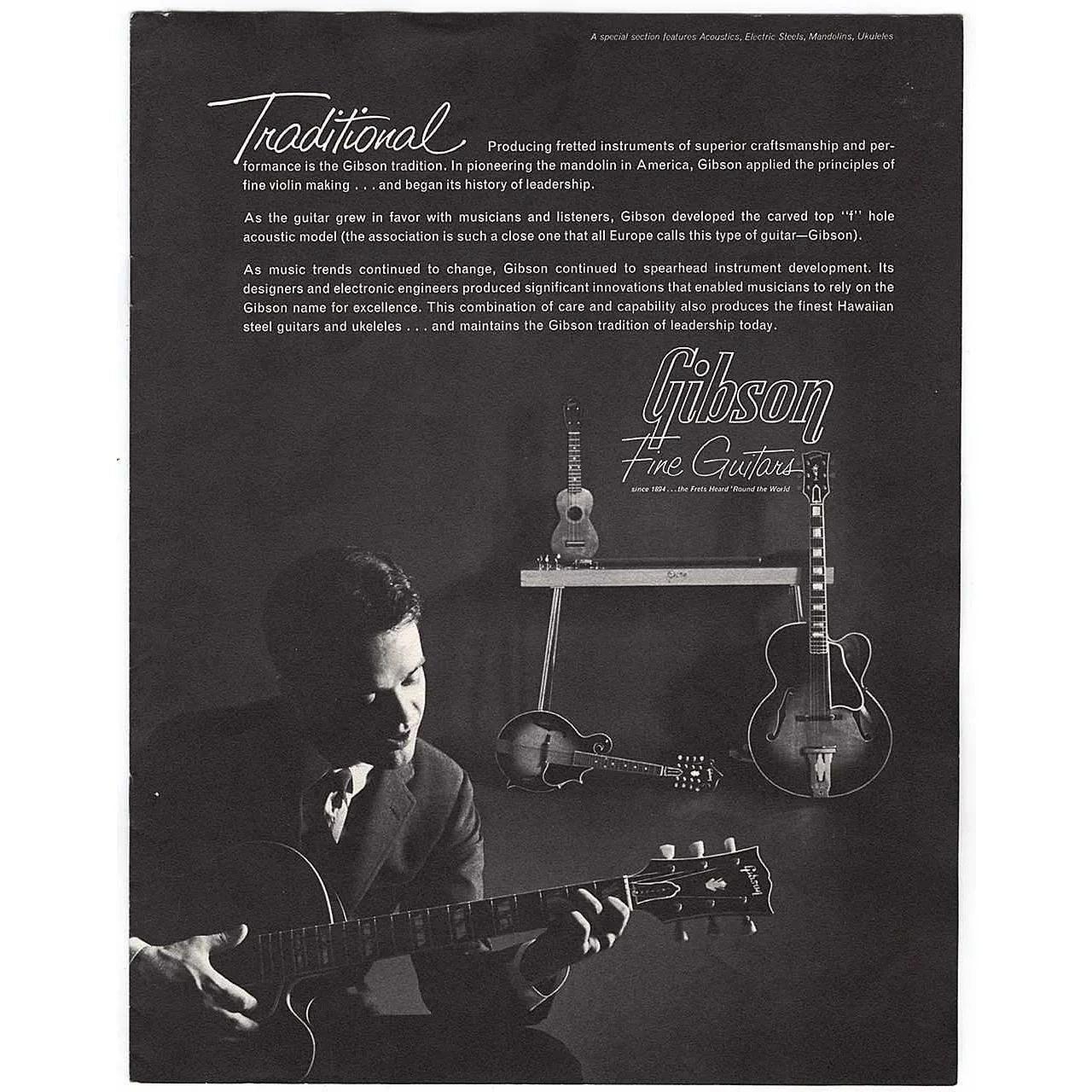 Gibson "Traditional" Catalog Supplement (1964-65) - Image 3