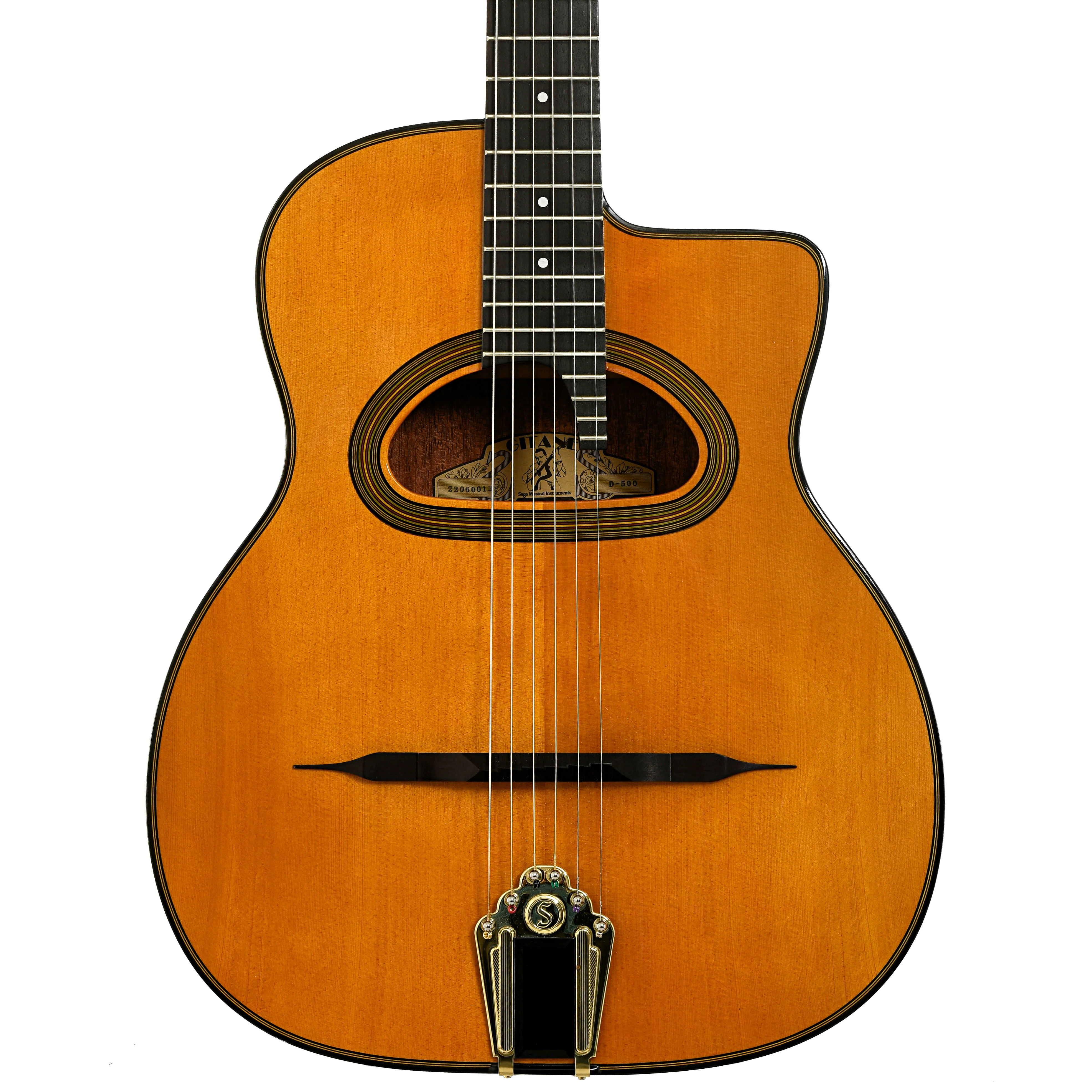 Gitane D500 Hot Club Jazz Guitar (2022) - Image 2