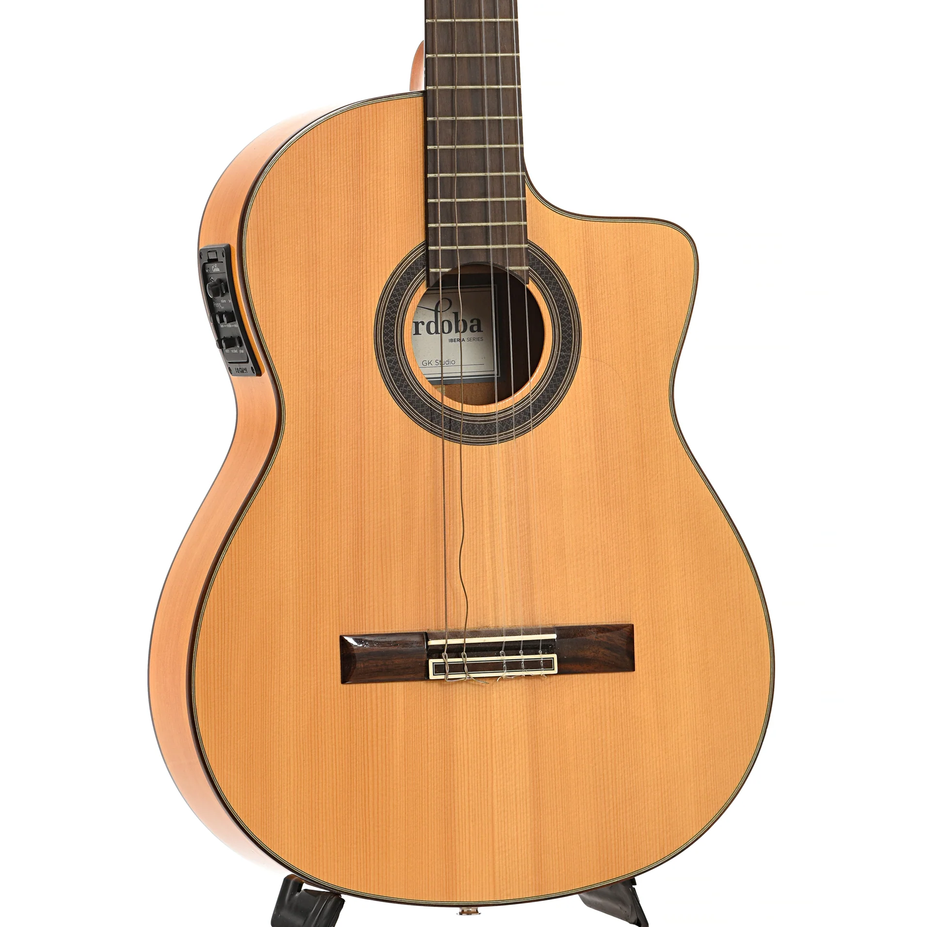 Cordoba GK Studio Flamenco Acoustic-Electric Guitar (2013) - Image 4