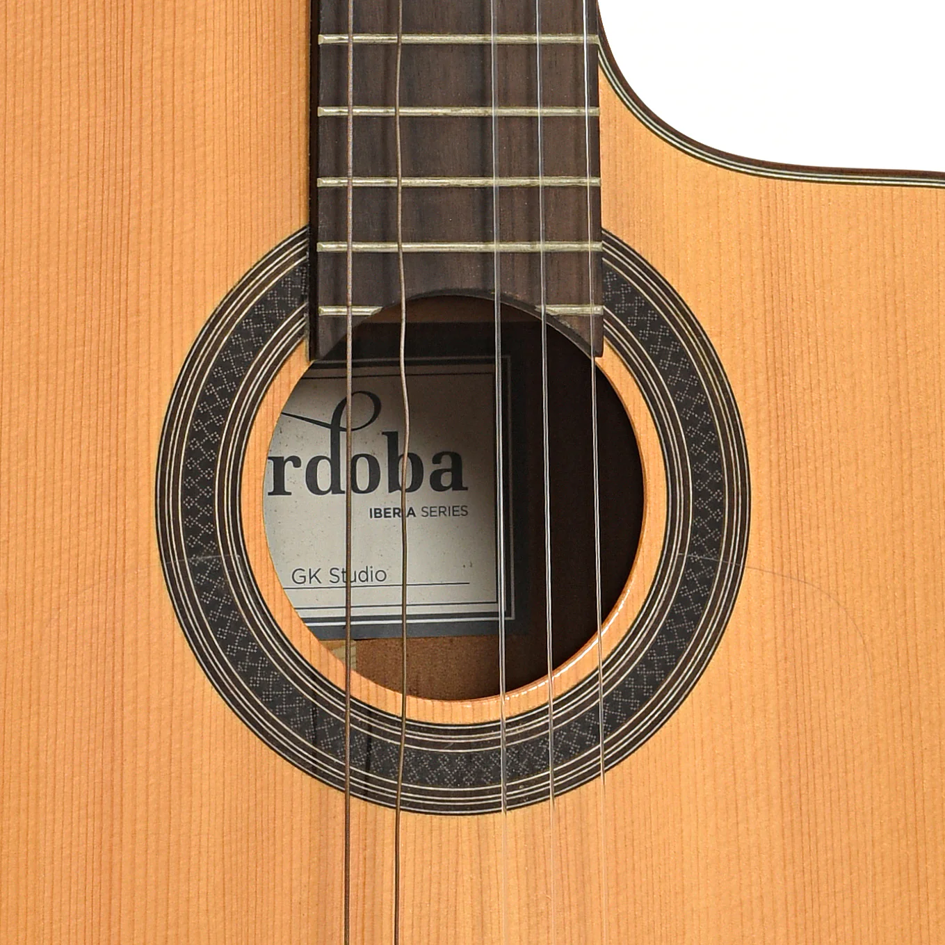 Cordoba GK Studio Flamenco Acoustic-Electric Guitar (2013) - Image 6