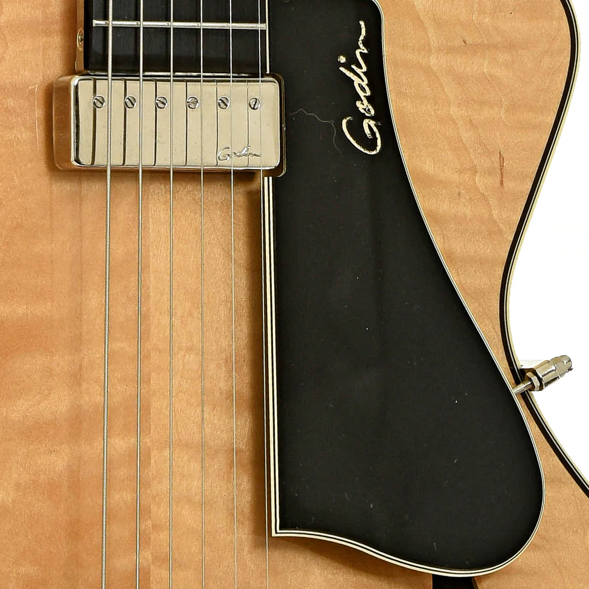 Godin 5th Ave. Jazz Natural Hollow body Electric Guitar - Image 6
