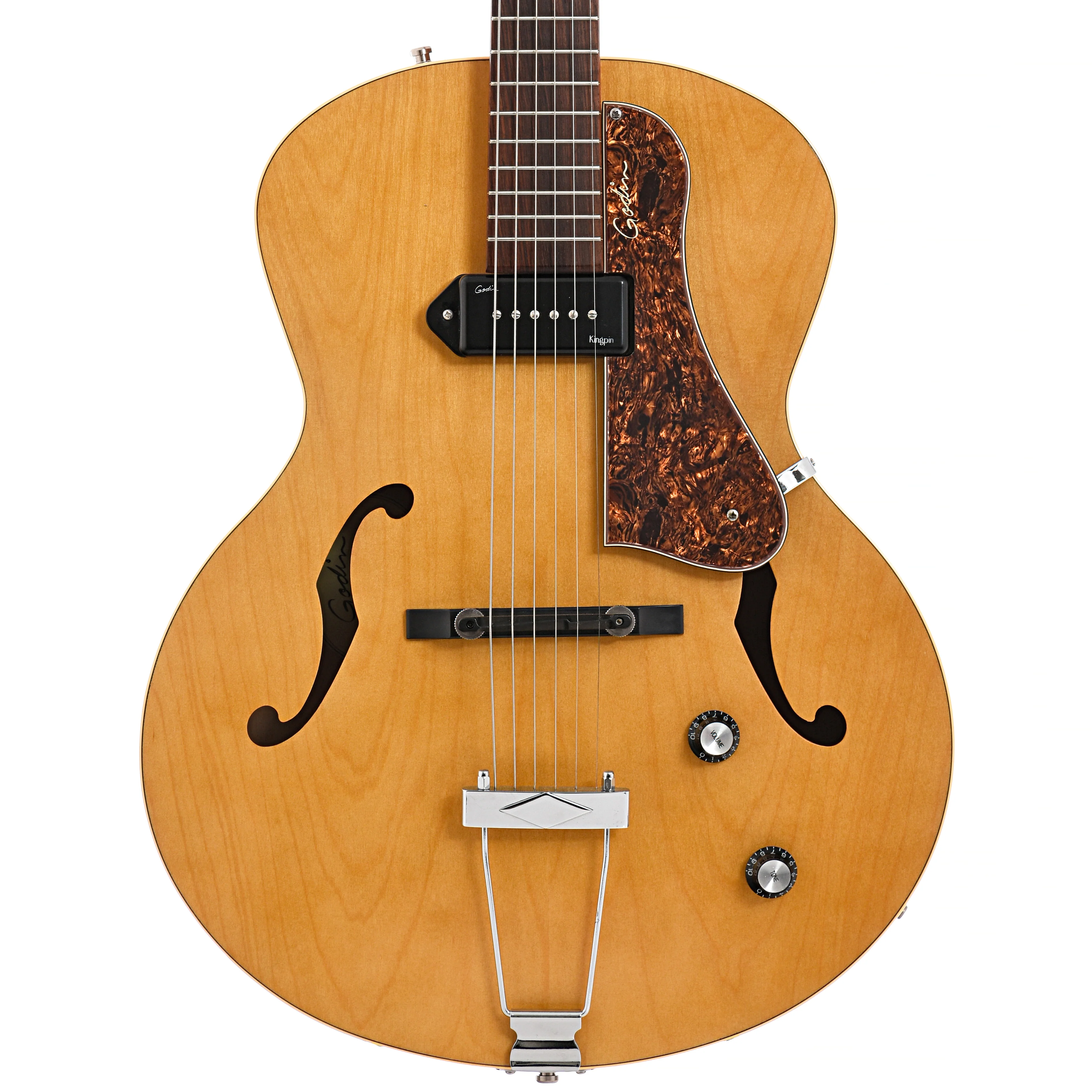 Godin 5th Ave. Kingpin Hollowbody Electric Guitar (2010s) - Image 3