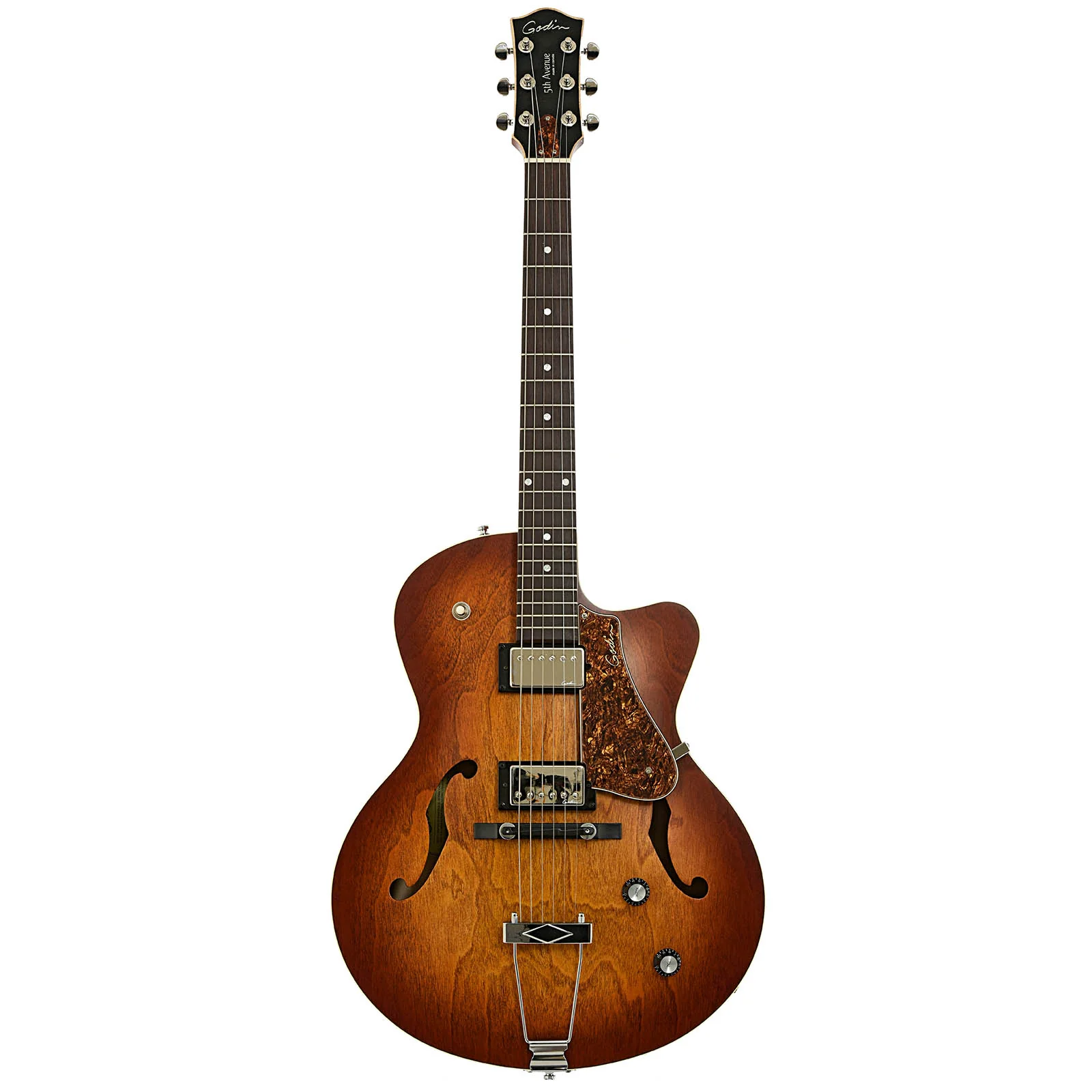 Godin 5th Avenue CW Kingpin II HB Hollowbody Electric Guitar (2020s) - Image 14