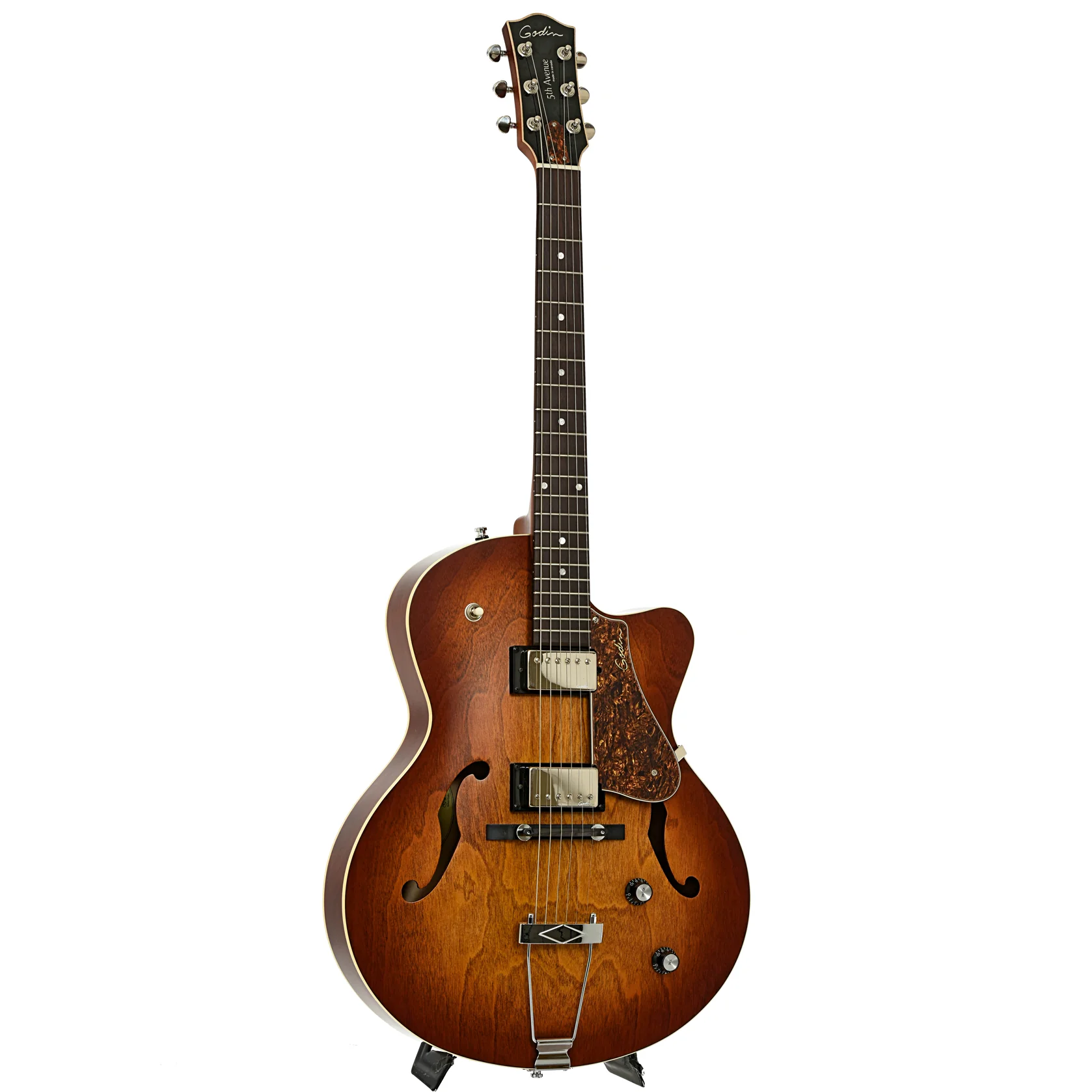 Godin 5th Avenue CW Kingpin II HB Hollowbody Electric Guitar (2020s) - Image 3