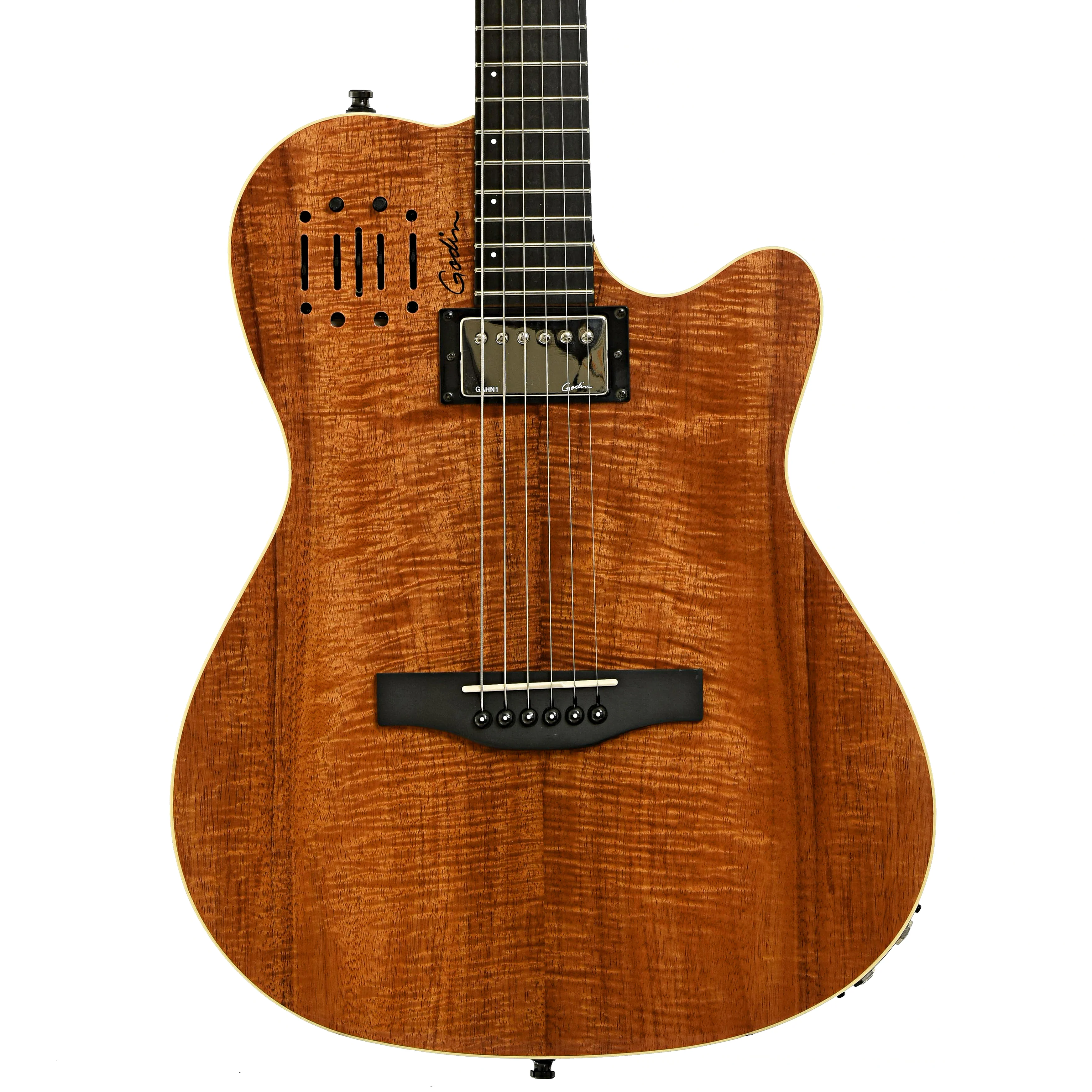 Godin A6 Ultra Extreme Koa Acoustic-Electric Guitar (c. 2022) - Image 2
