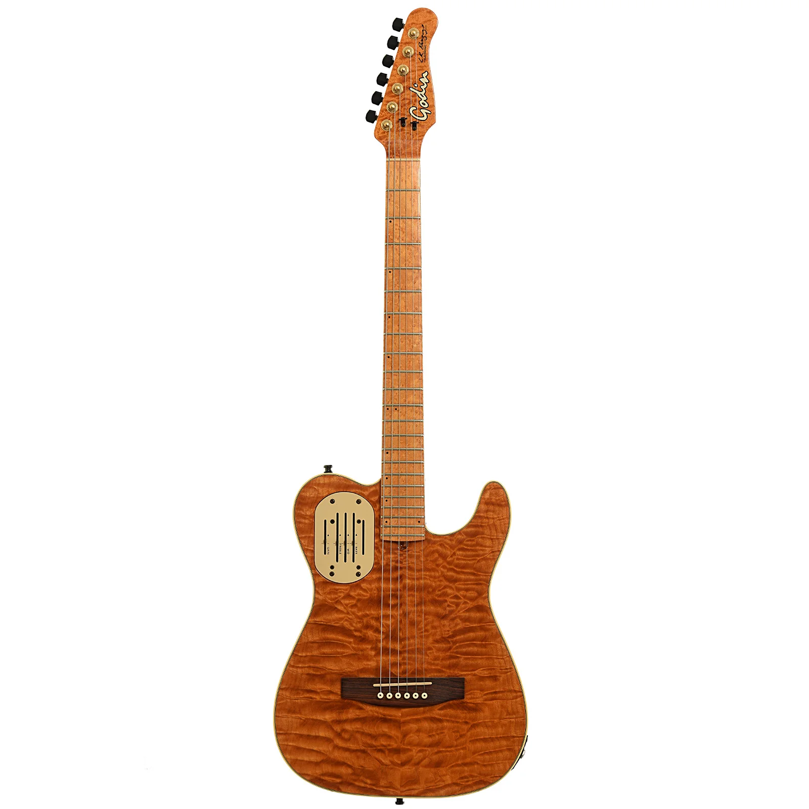 Godin Acousticaster 6 LTD Acoustic-Electric Guitar (1995) - Image 14
