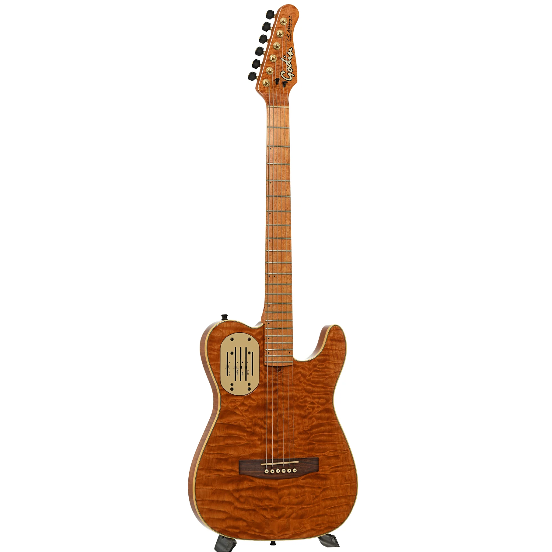 Godin Acousticaster 6 LTD Acoustic-Electric Guitar (1995) - Image 3