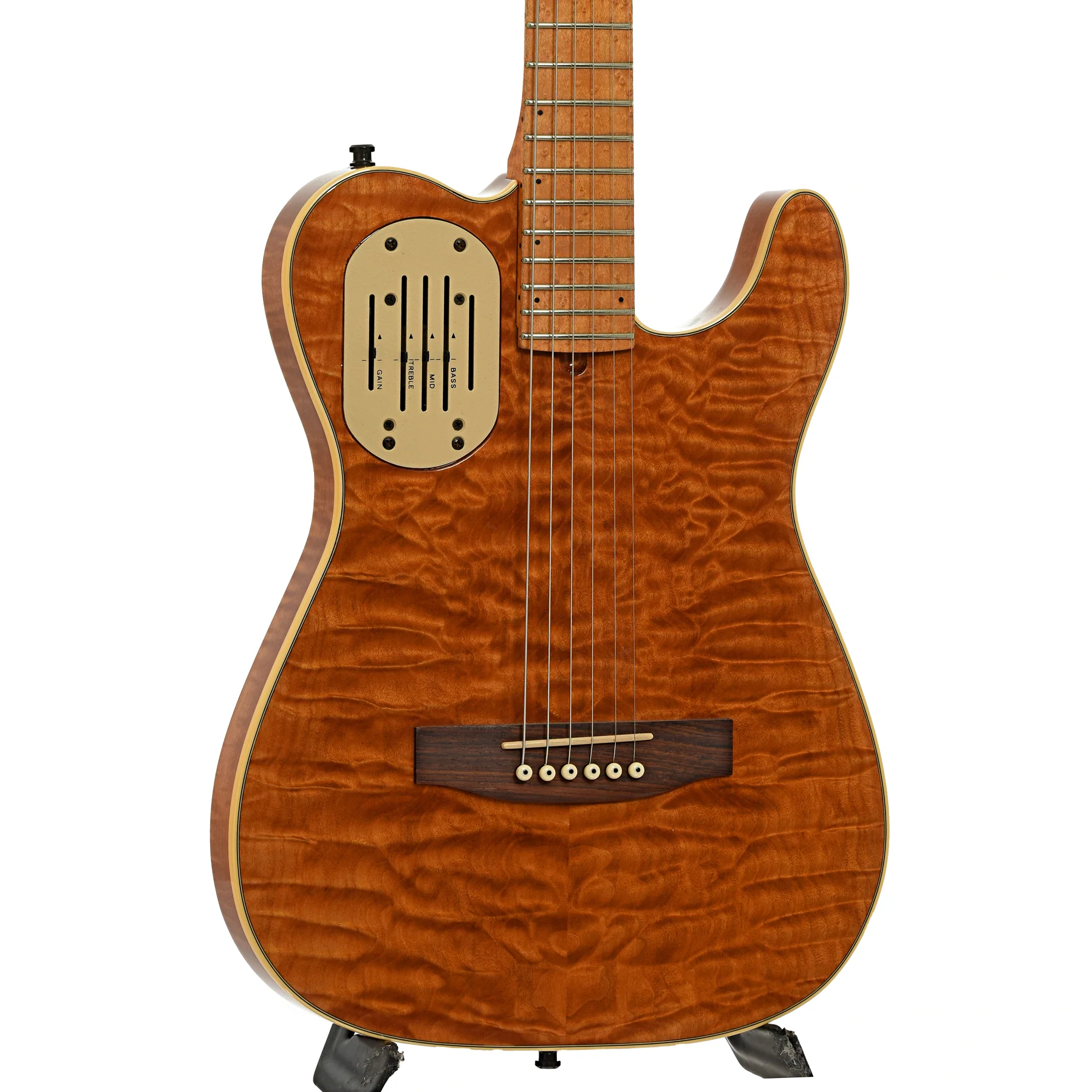 Godin Acousticaster 6 LTD Acoustic-Electric Guitar (1995) - Image 4