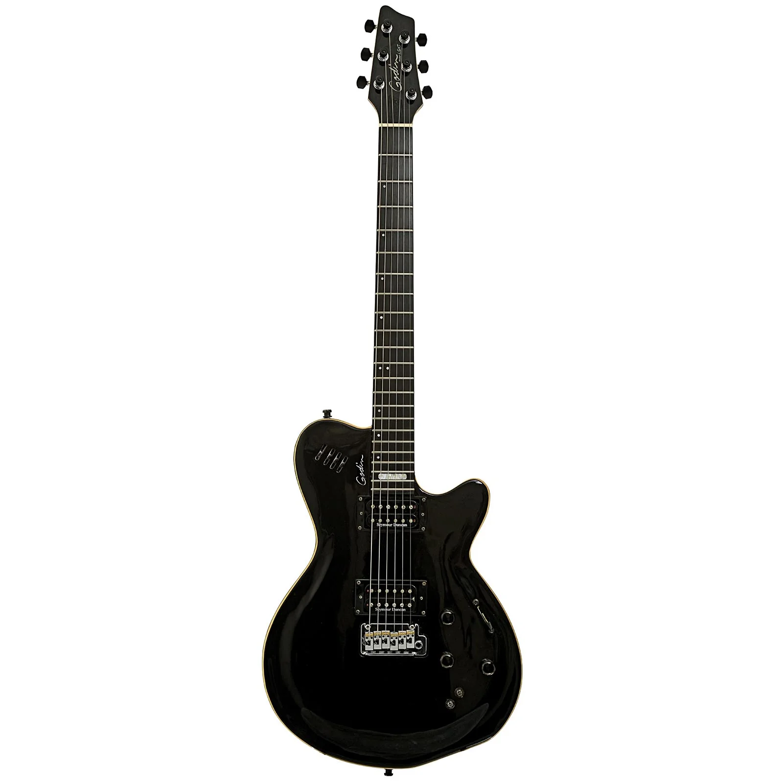 Godin LGXT Black Pearl with Synth Access Electric Guitar (2006) - Image 14